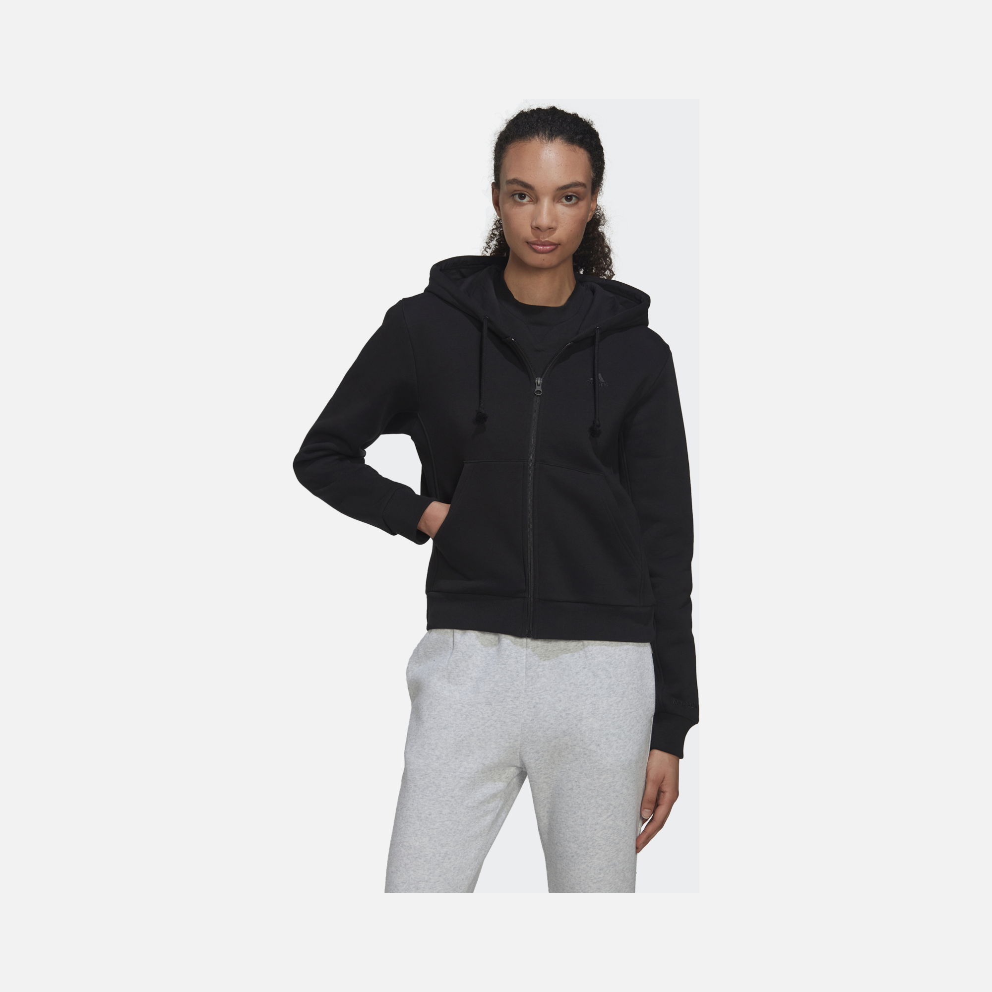 adidas Sportswear ALL SZN Fleece Full-Zip Hoodie Kadın Sweatshirt