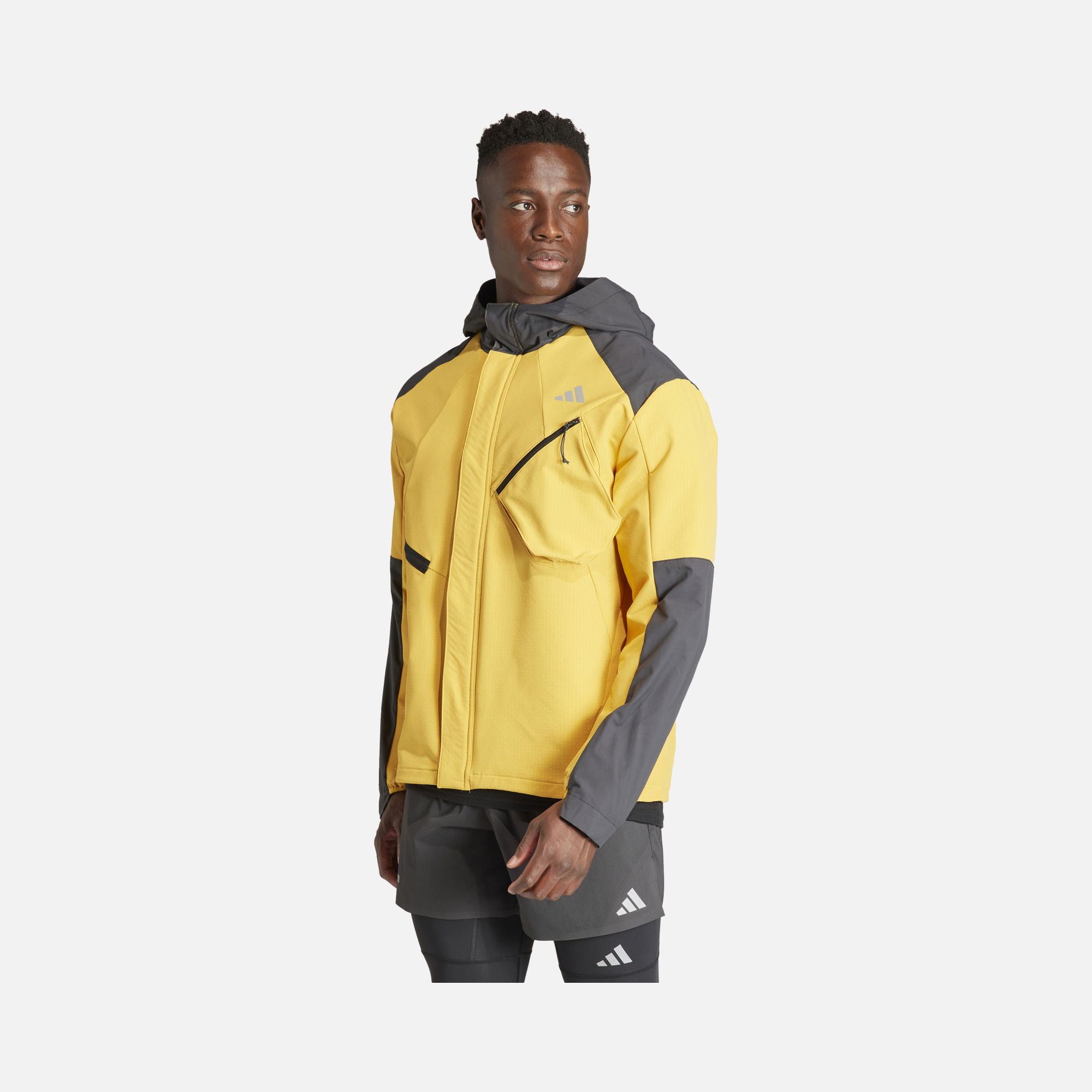 adidas Run Ultimate Conquer Running Full-Zip Hoodie Erkek Ceket