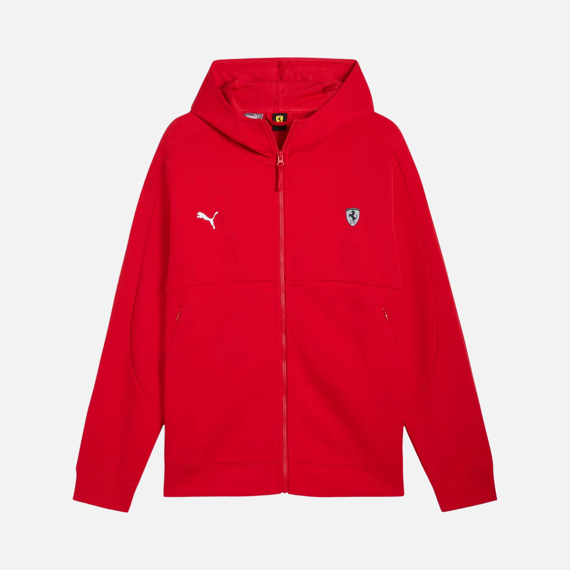 Puma Scuderia Ferrari Style FW24 Full-Zip Hoodie Erkek Sweatshirt
