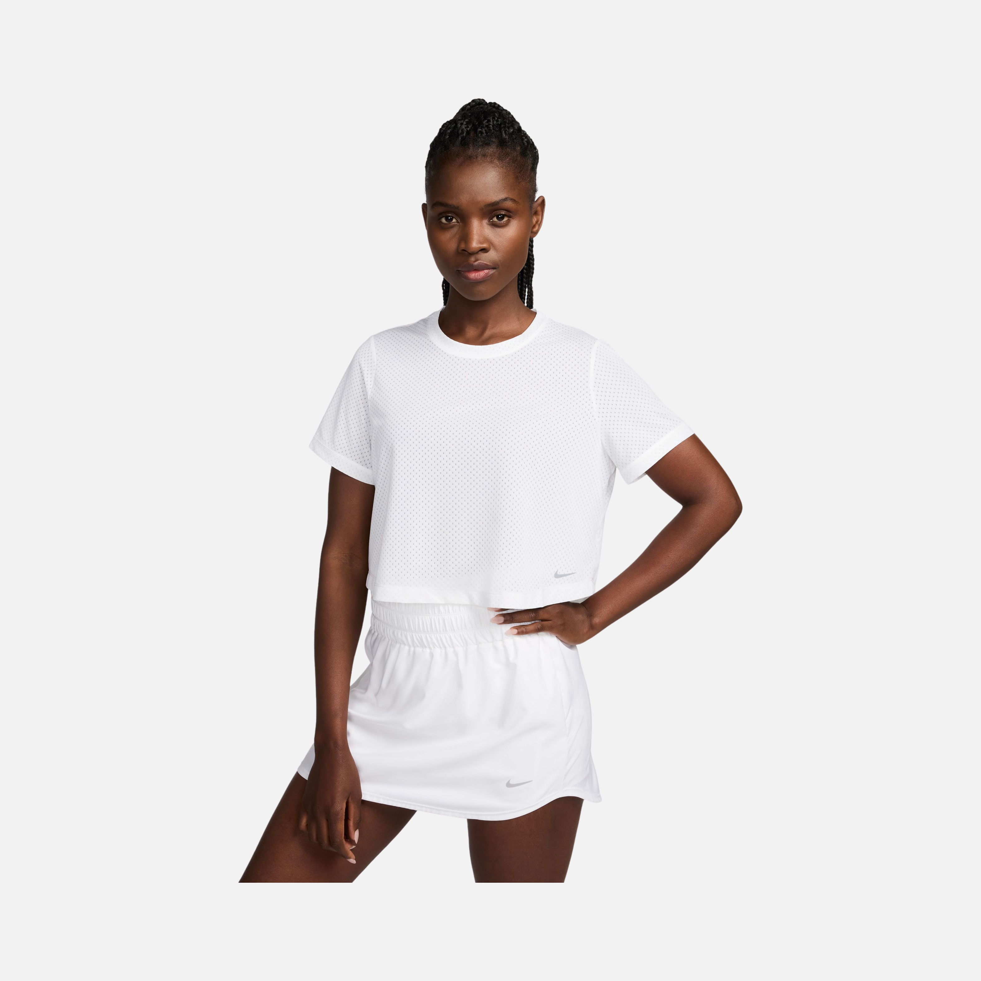 Nike One Classic Breathe Dri-Fit Training Short-Sleeve Kadın Tişört