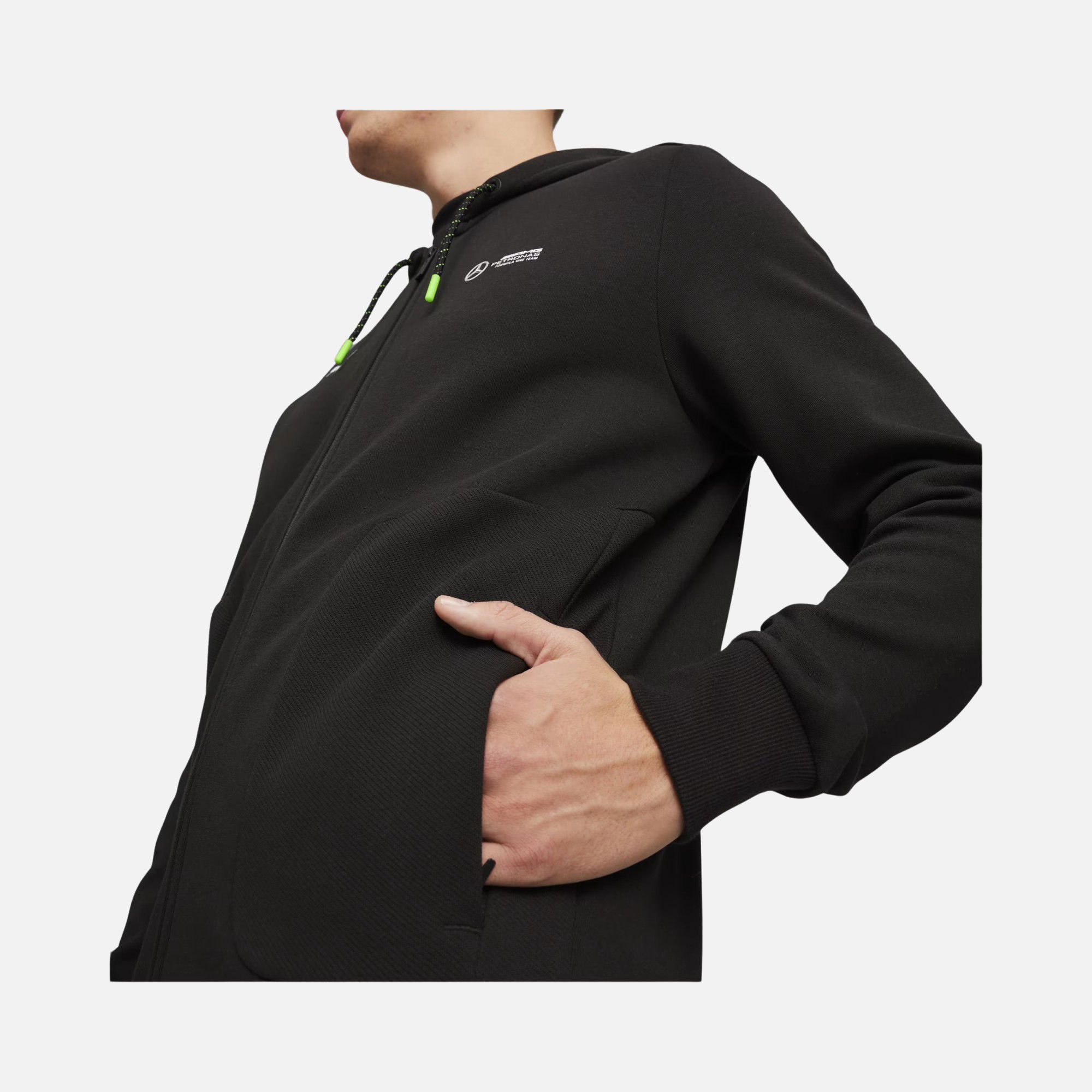 Puma Sportswear Mercedes-AMG Petronas Full-Zip Hoodie Erkek Ceket