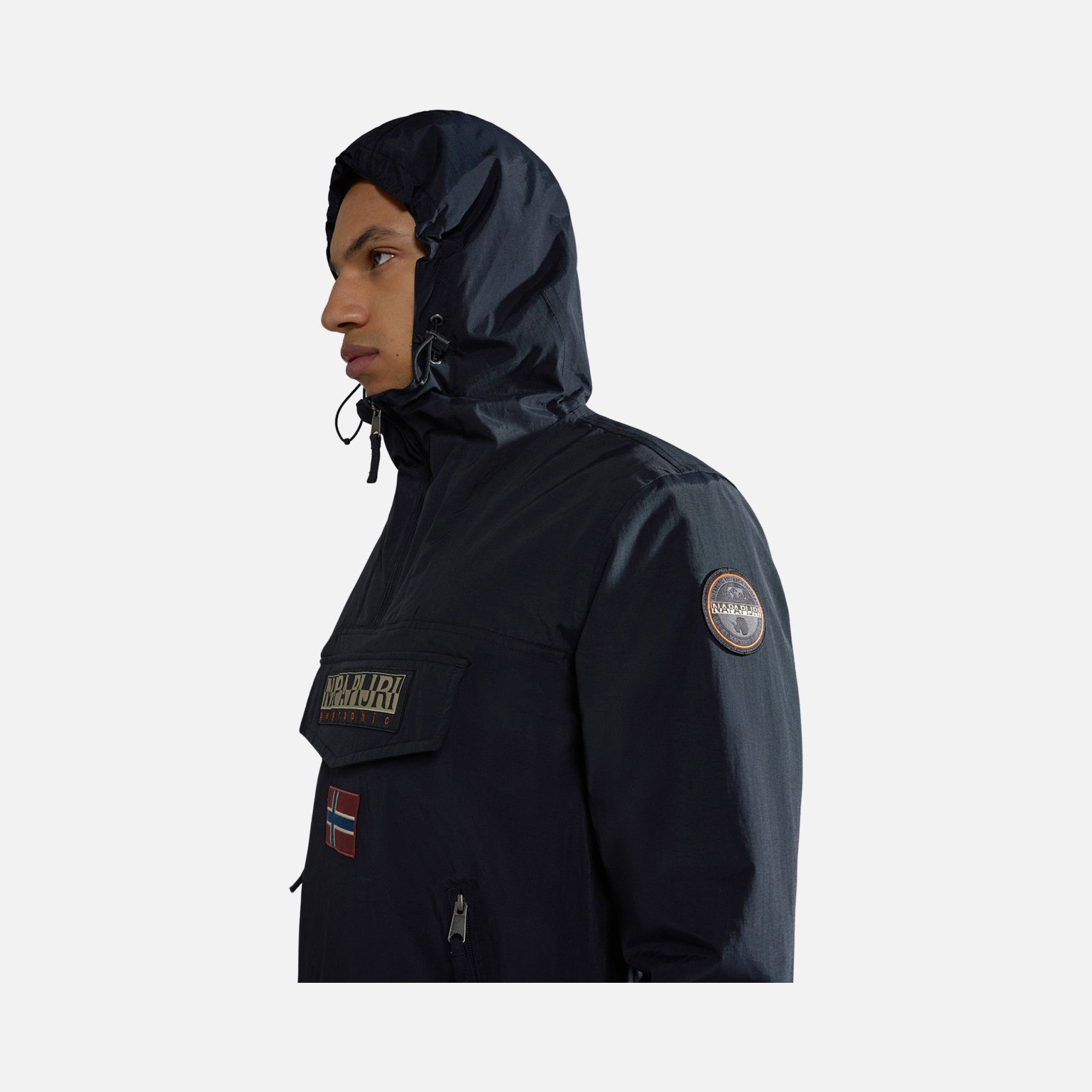 Napapijri Sportswear Rainforest Pocket Winter Half-Zip Hoodie Erkek Ceket