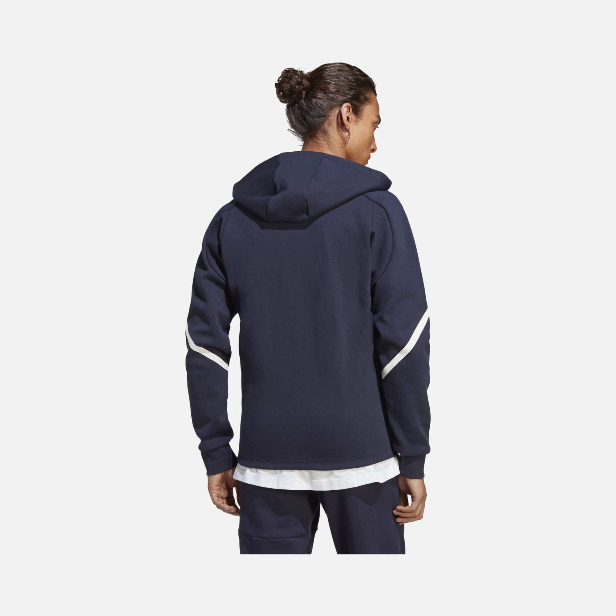 adidas Designed for Gameday Full-Zip Hoodie Training Erkek Sweatshirt