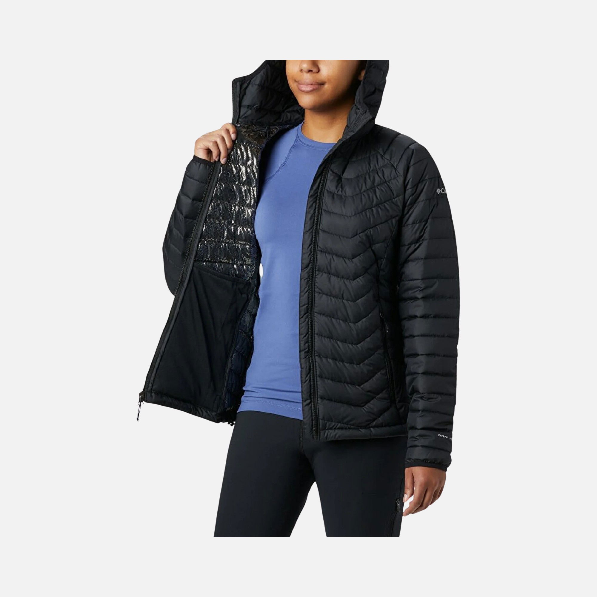 Columbia Powder Lite™ Full-Zip Hoodie Kadın Mont