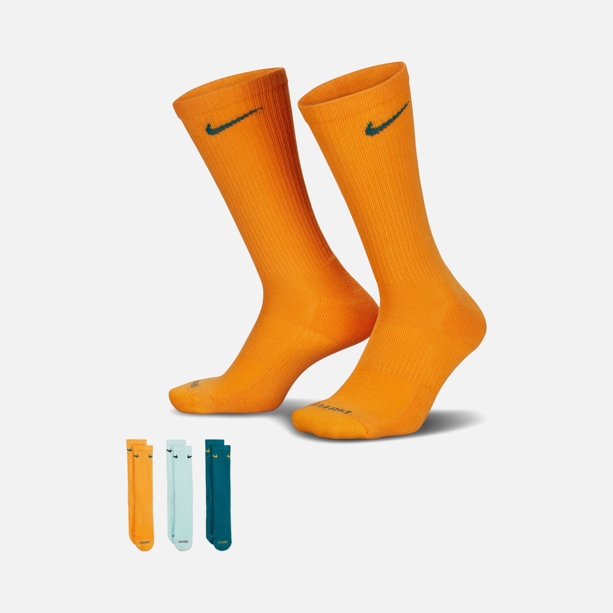 Nike Everyday Plus Cushioned Training Crew (3 Pairs) Unisex Çorap