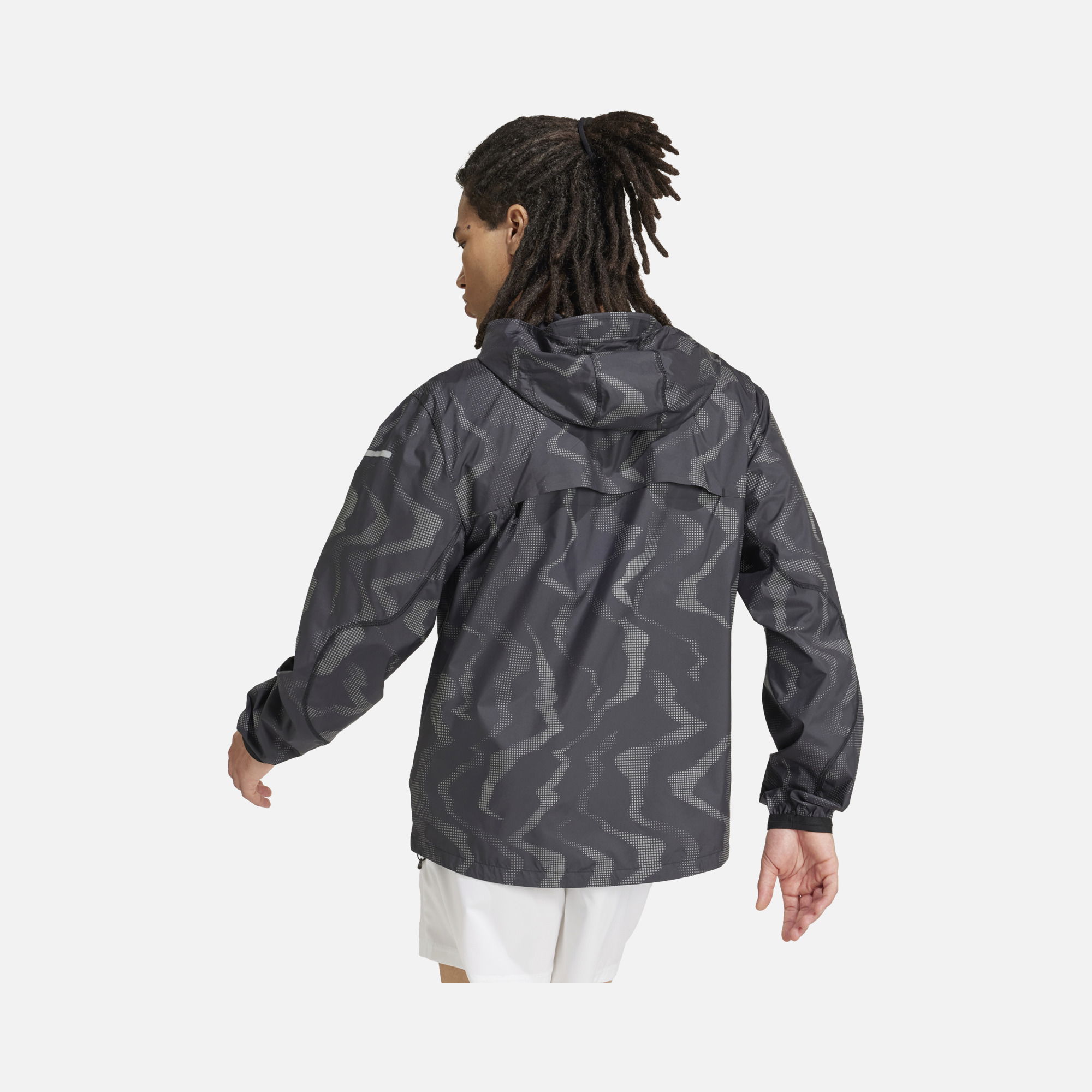 adidas Ultimate Premium WIND.RDY Running Full-Zip Hoodie Erkek Ceket