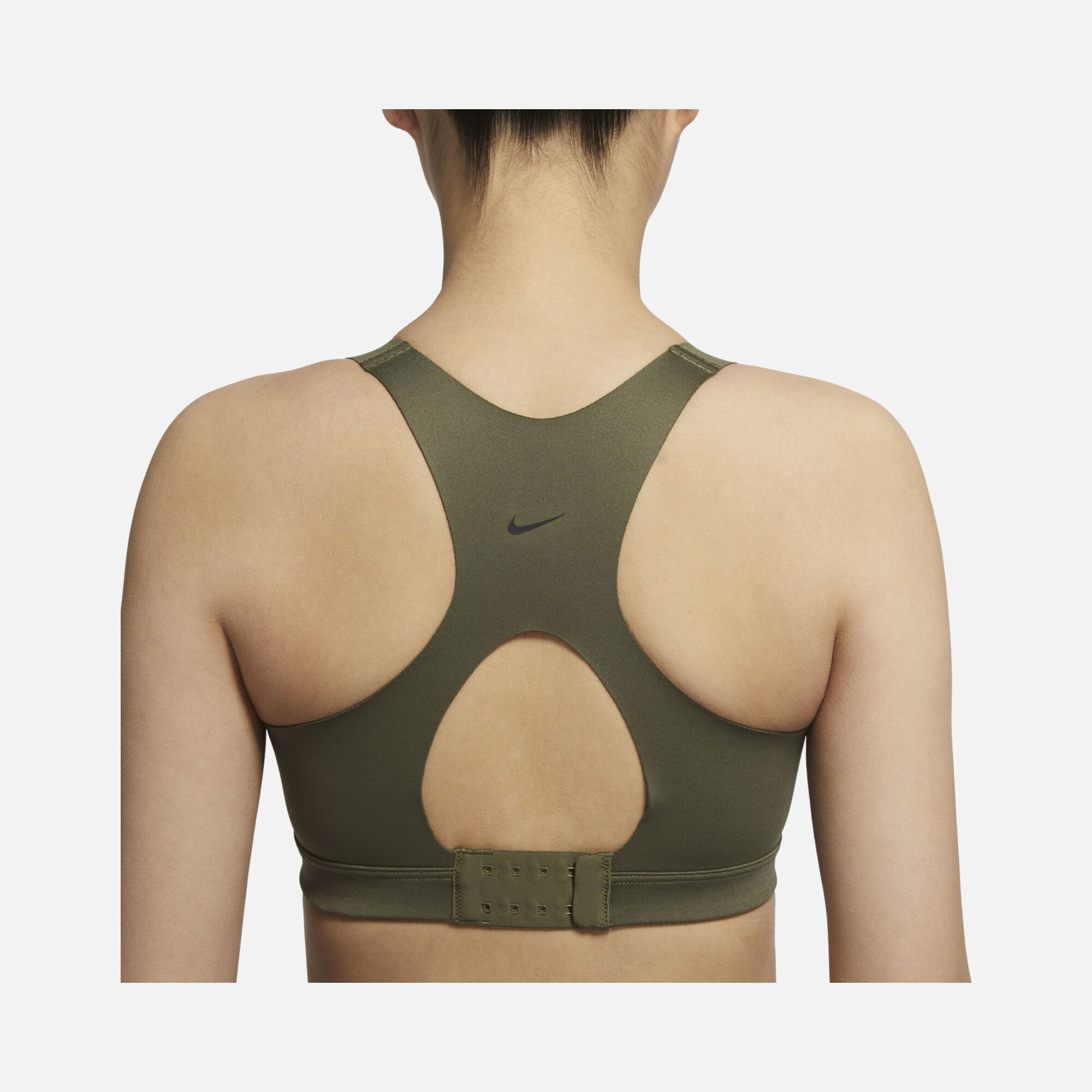 Nike Dri-Fit Alpha High-Support Padded Zip Training Kadın Bra