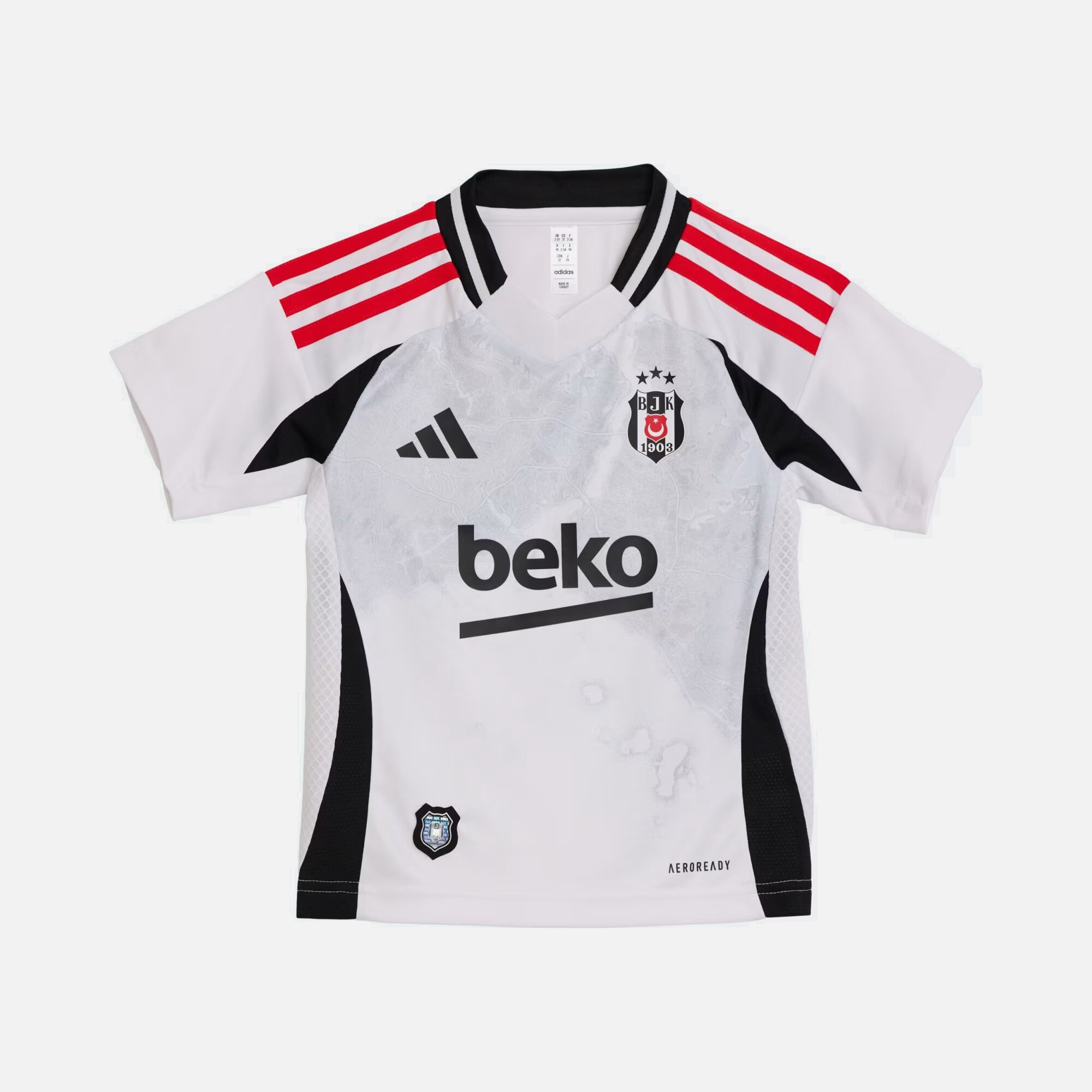 adidas Beşiktaş 2024-2025 (3 Pairs) Bebek Forma Takım