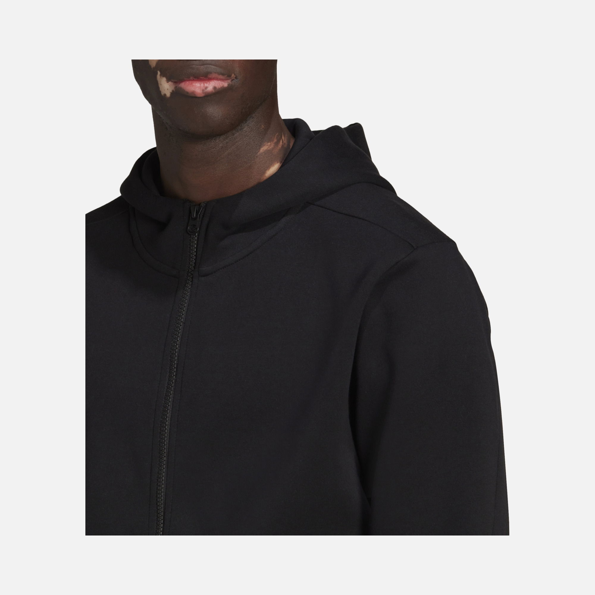 adidas Sportswear Future Icons Doubleknit Full-Zip Hoodie Erkek Sweatshirt