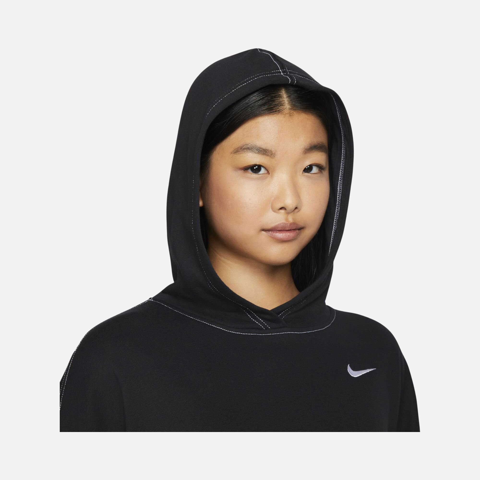 Nike Sportswear Swoosh Fleece Hoodie SS22 Kadın Sweatshirt