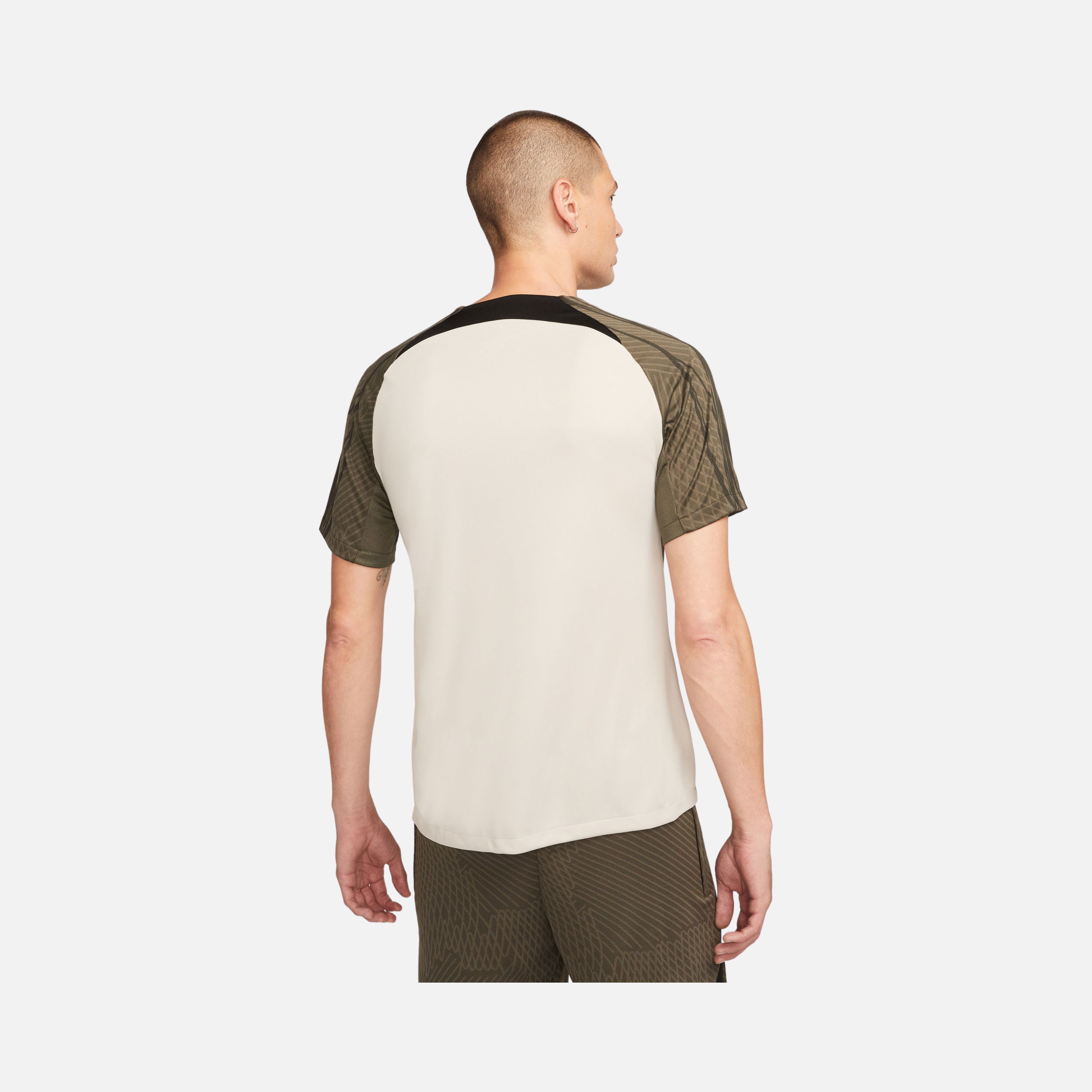 Nike FC Barcelona Strike Dri-Fit Knit Soccer Short-Sleeve Erkek Tişört