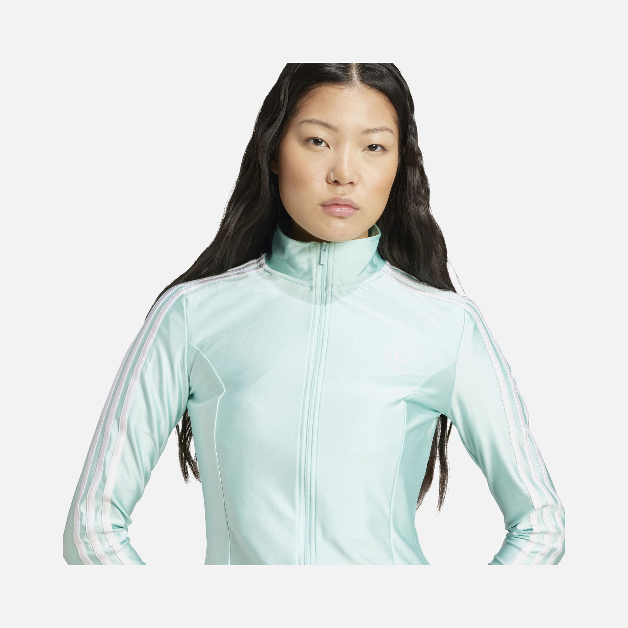 adidas Originals Adicolor 3-Stripes Slim Fit Full-Zip Kadın Sweatshirt