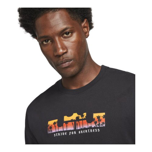 Nike Dri-Fit LeBron Logo Short Sleeve Erkek Tişört