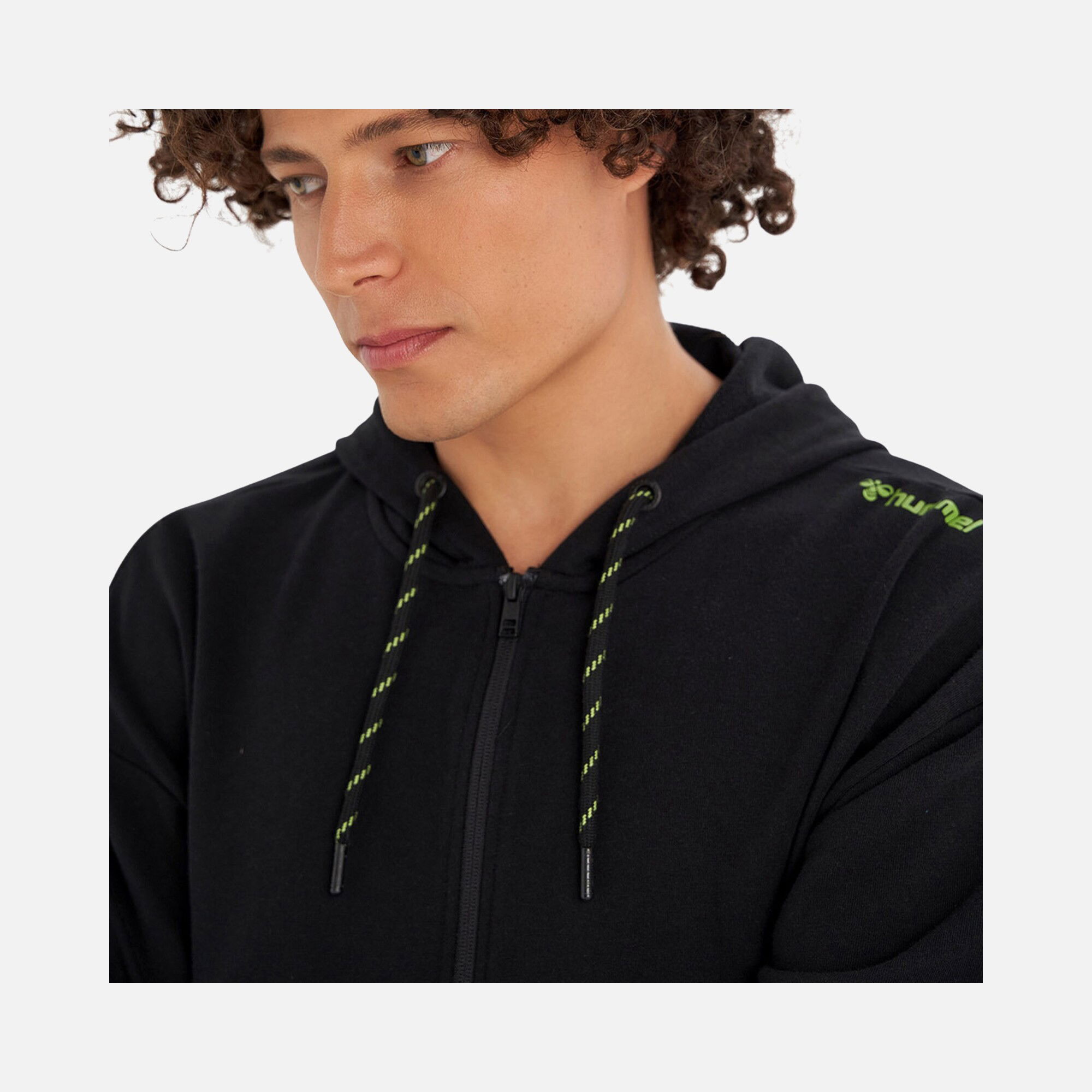 Hummel Sportswear Gordes Wide Fit Full-Zip Hoodie Erkek Sweatshirt