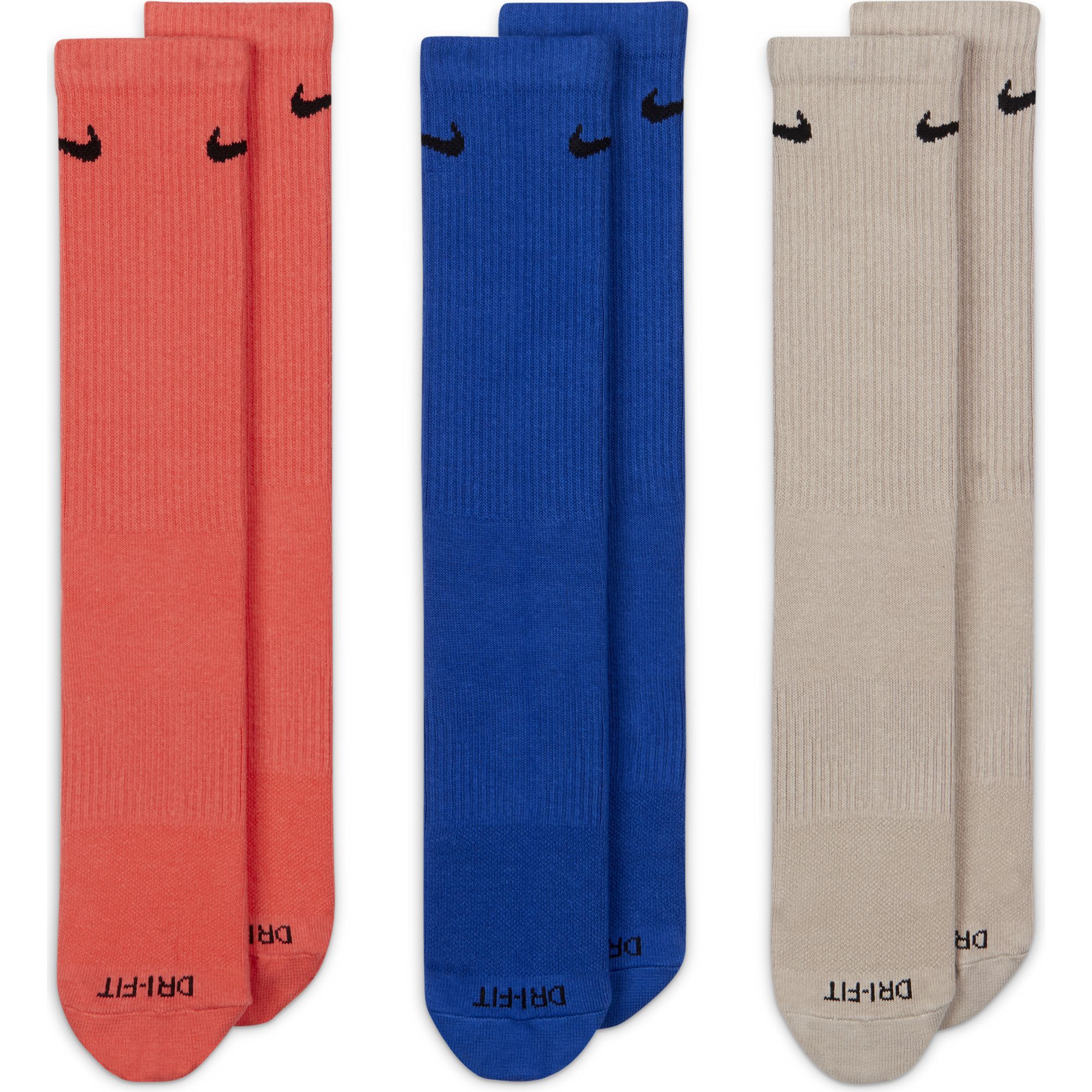 Nike Everyday Plus Lightweight Training Crew (3 Pairs) Erkek Çorap