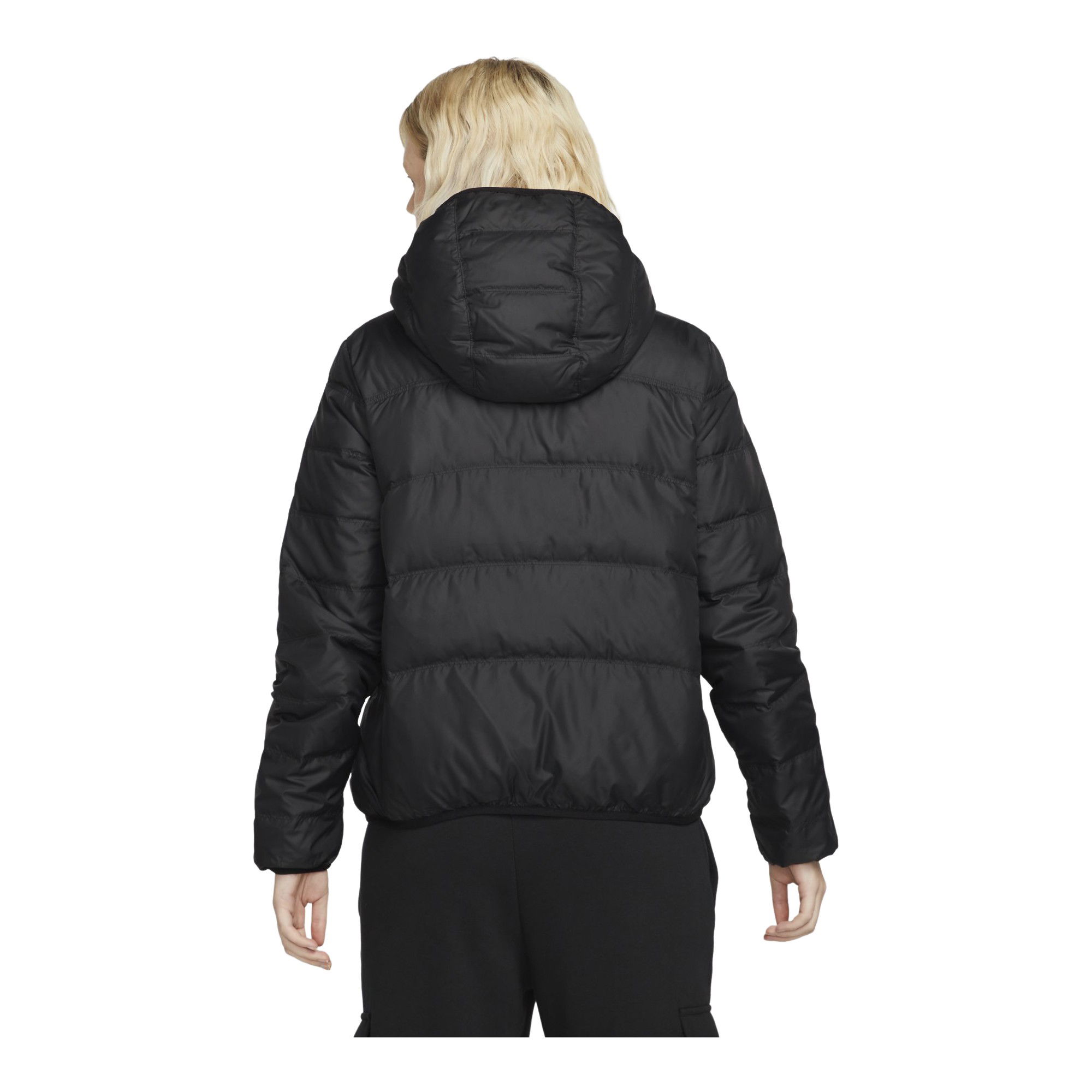 Nike Sportswear Windrunner Down Fill Puffer Reversible Full-Zip Hoodie Kadın Mont