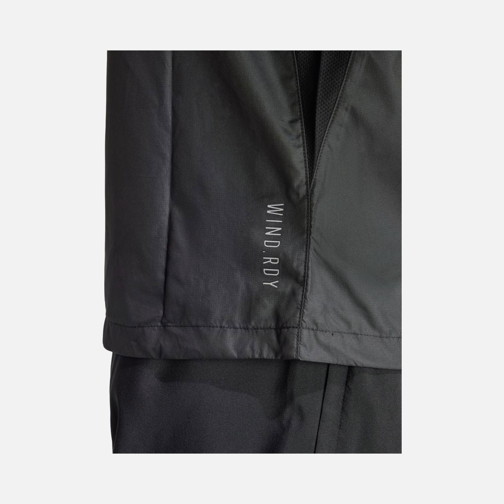 adidas Own the Running 3-Stripes Full-Zip Hoodie Erkek Ceket