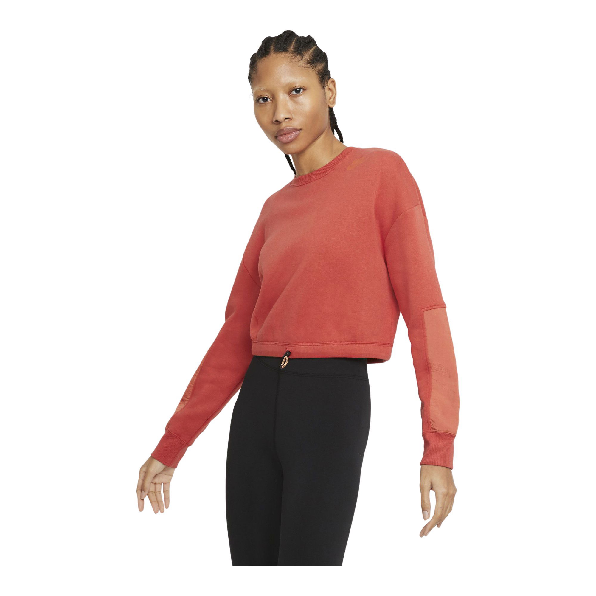 Nike Sportswear Fleece Urban Utility Crop Crew Kadın Sweatshirt