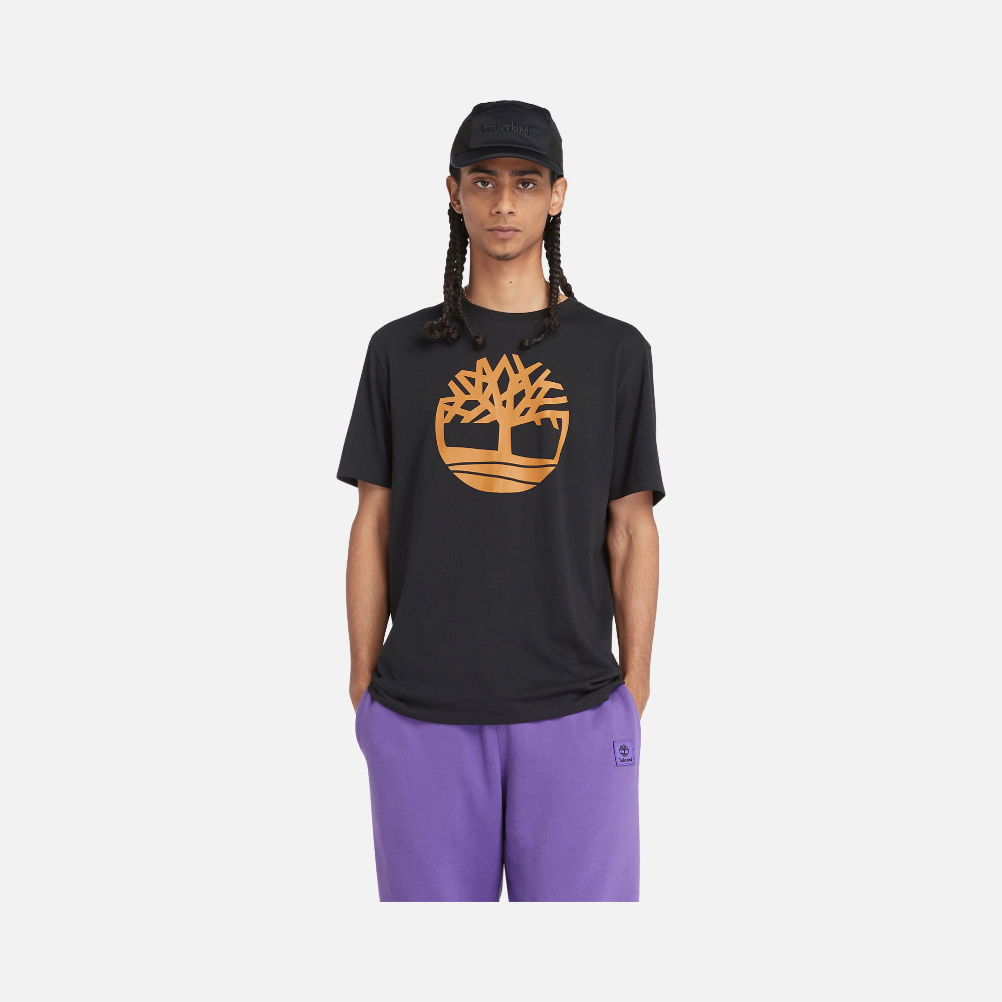 Timberland Sportswear Tree Logo Graphics SS24 Short-Sleeve Erkek Tişört