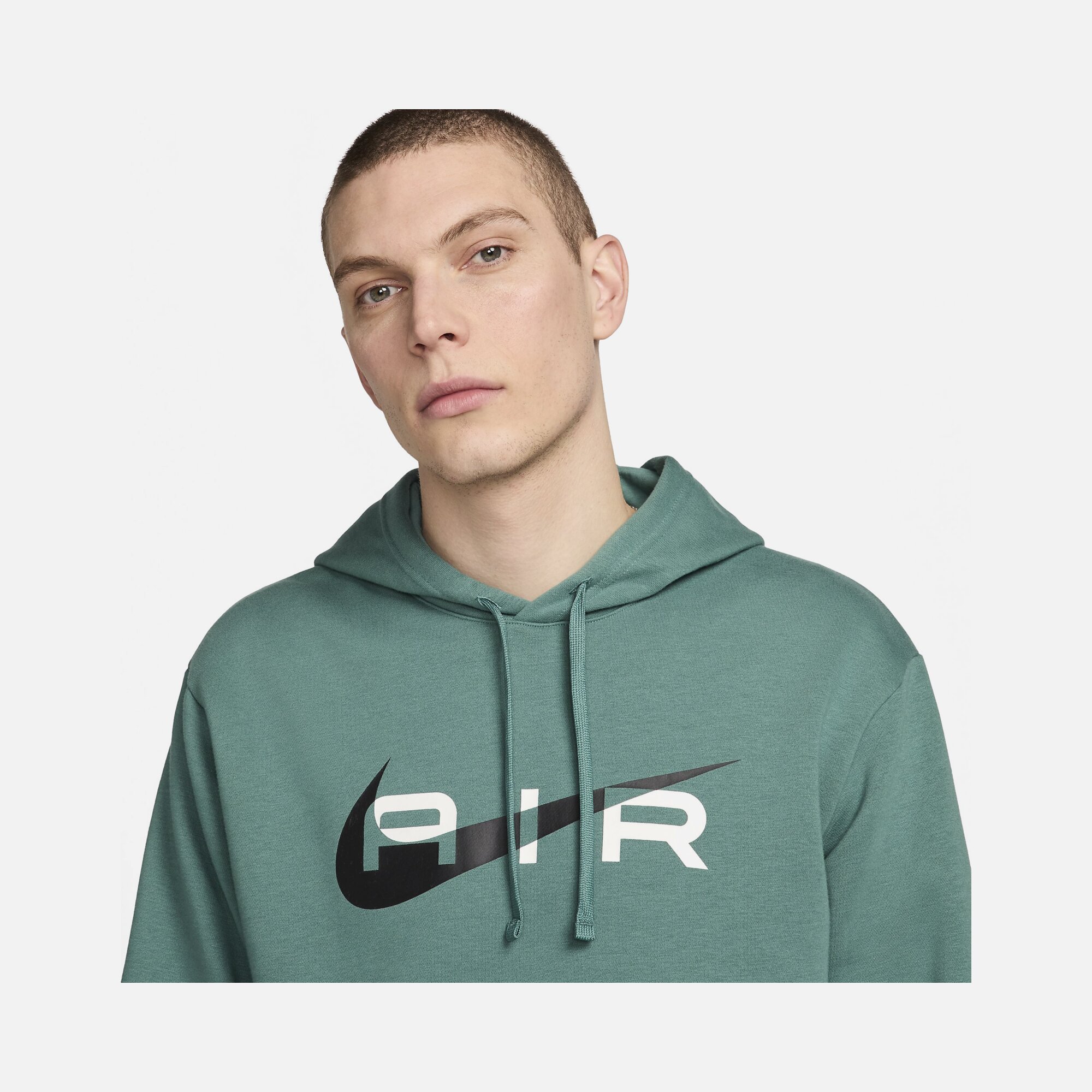 Nike Sportswear Swoosh Air Graphic Pullover Hoodie Erkek Sweatshirt