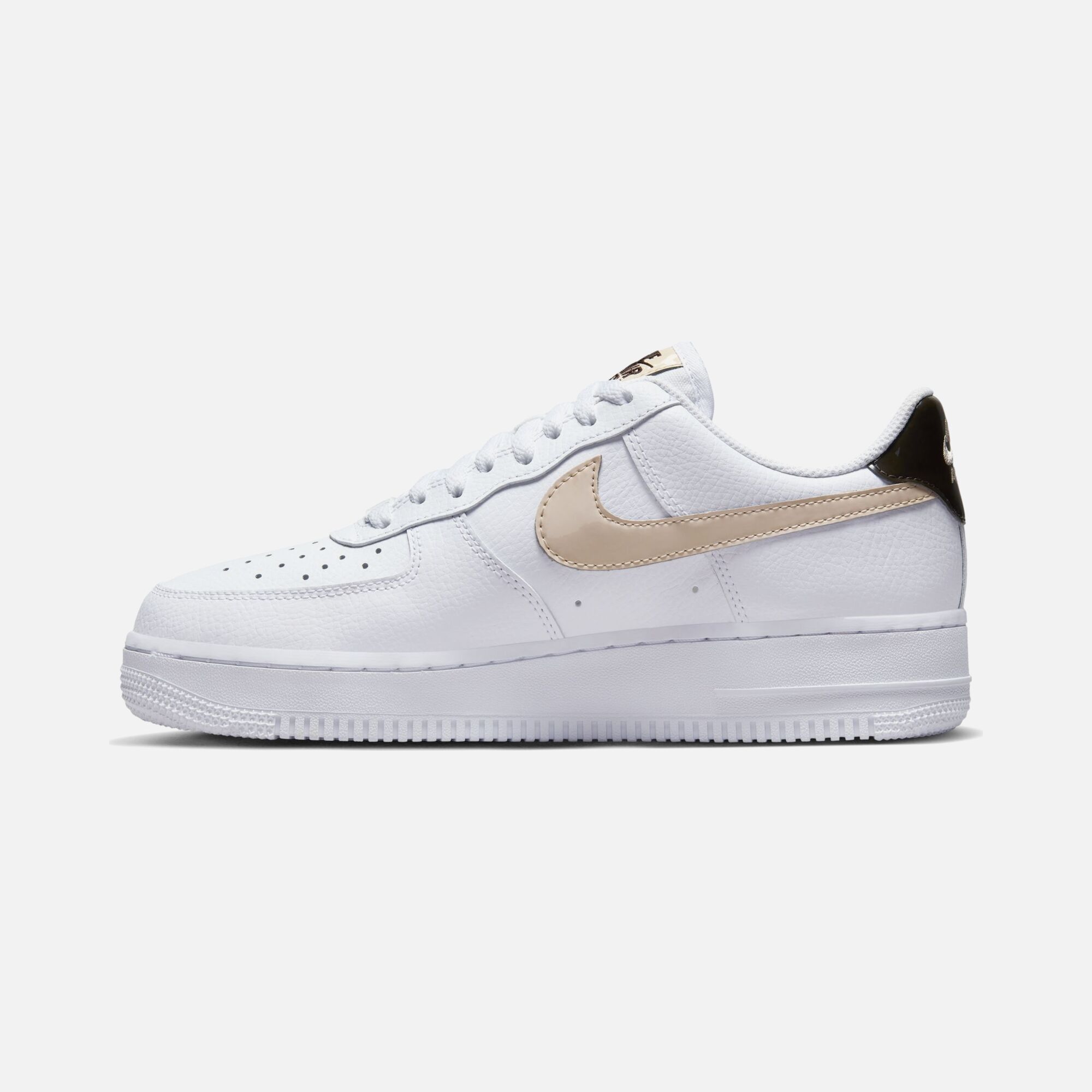 Nike Air Force 1 '07 ''Patent Leather Swoosh'' Kadın Spor Ayakkabı