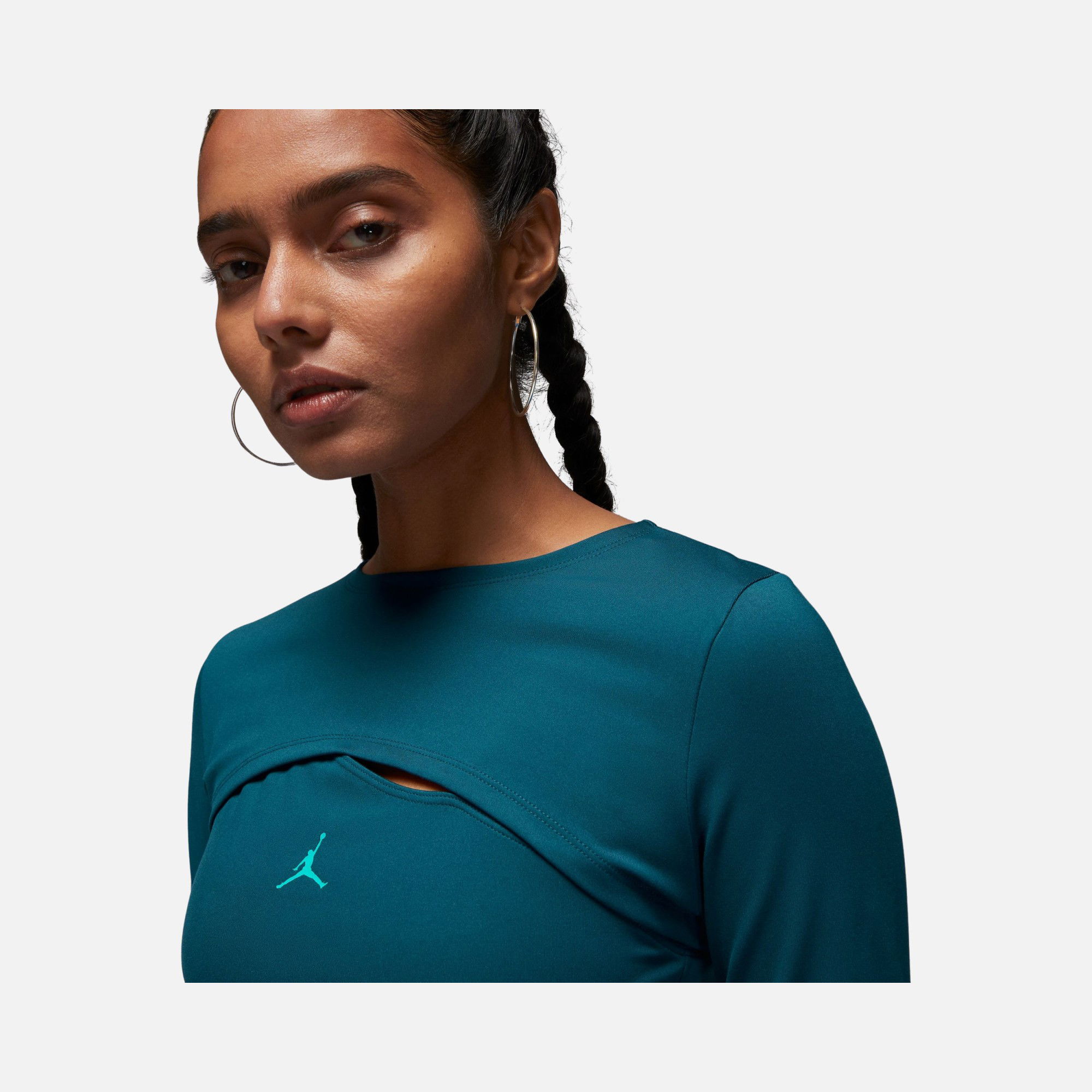 Nike Jordan Sport 2-In-1 Long-Sleeve Kadın Tişört