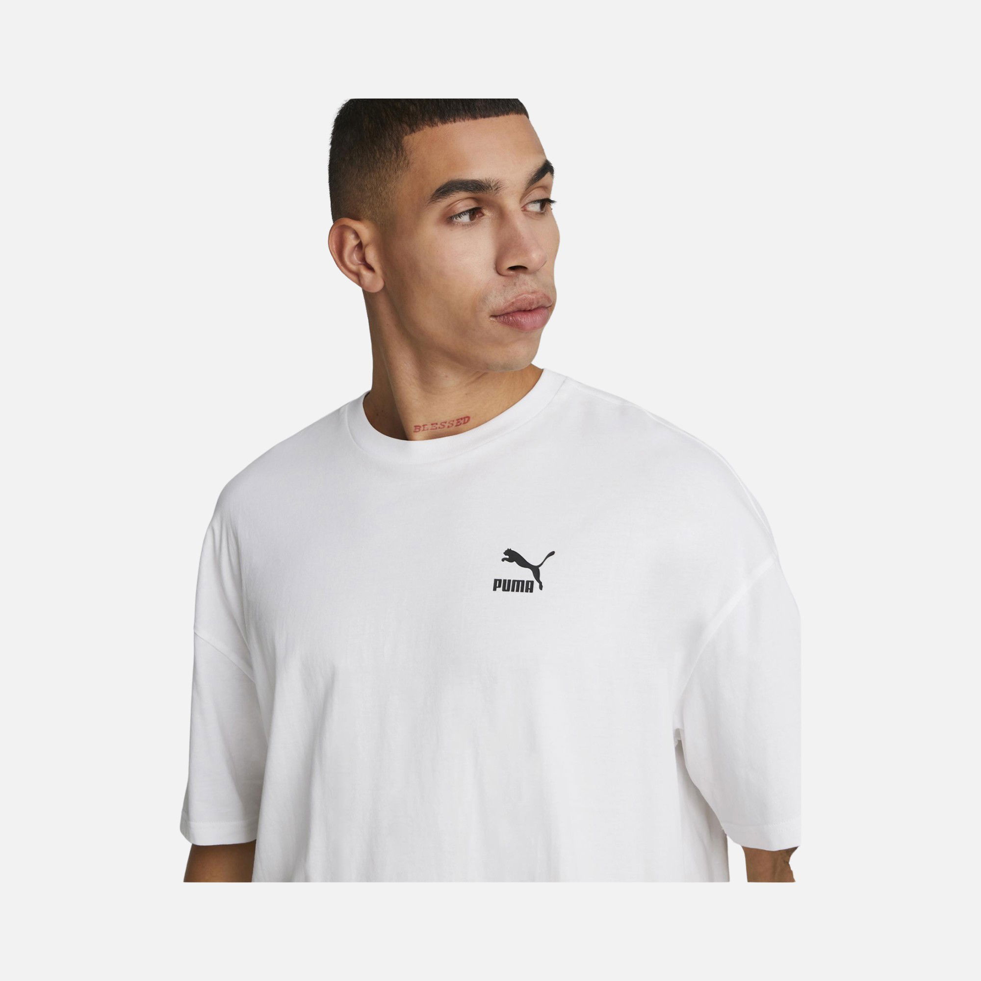 Puma Sportswear Classics Oversized Short-Sleeve Erkek Tişört