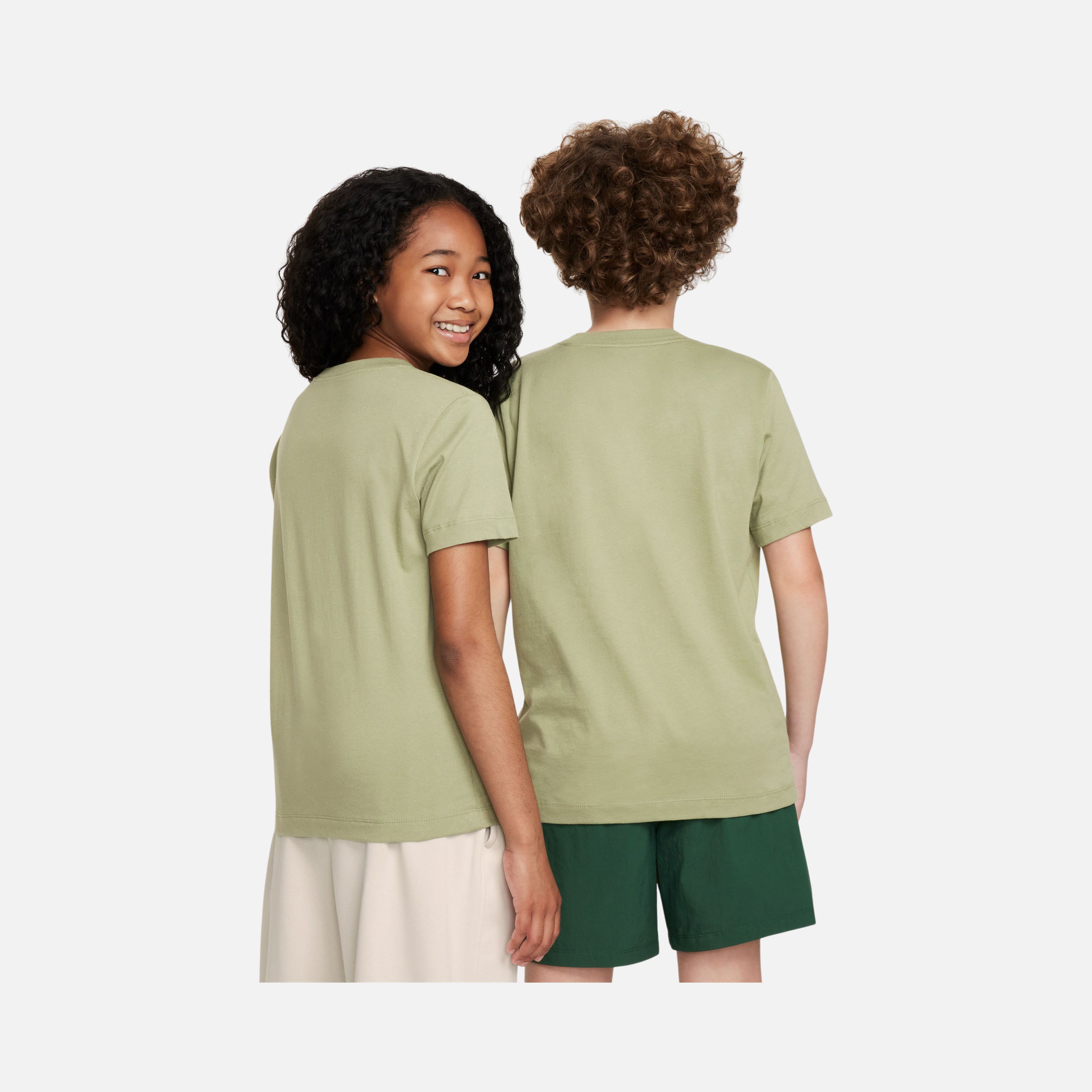 Nike Sportswear Embroidered Futura LBR Short-Sleeve Çocuk Tişört