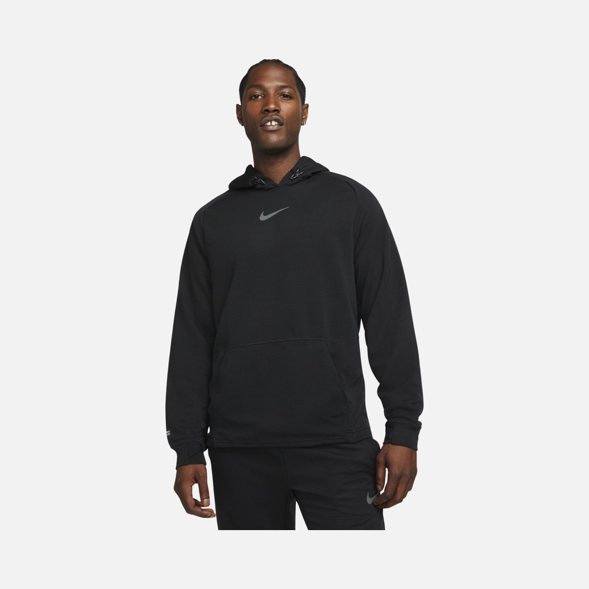 Nike Pro Pullover Fleece Training Hoodie Erkek Sweatshirt