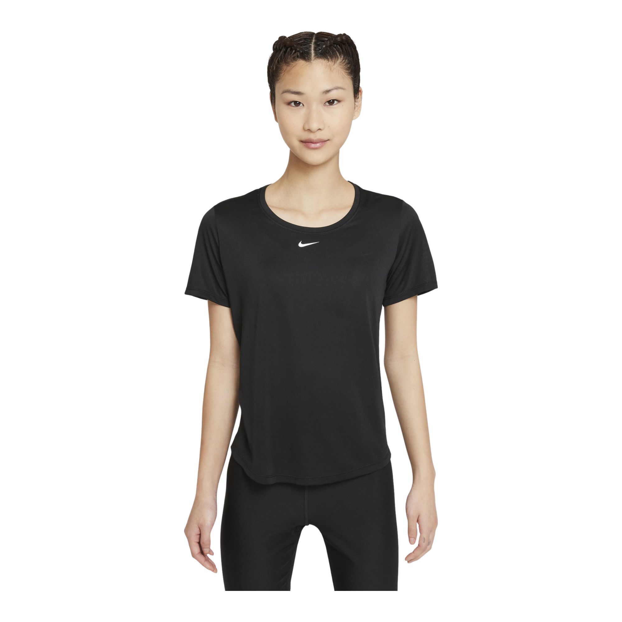 Nike Dri-Fit One Standard Fit Training Short-Sleeve (Plus-Size) Kadın Tişört