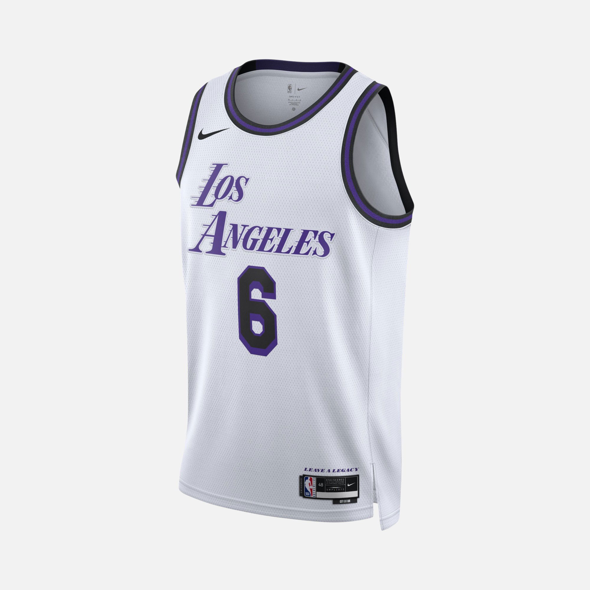Nike LeBron James Los Angeles Lakers City Edition NBA Swingman Erkek Forma