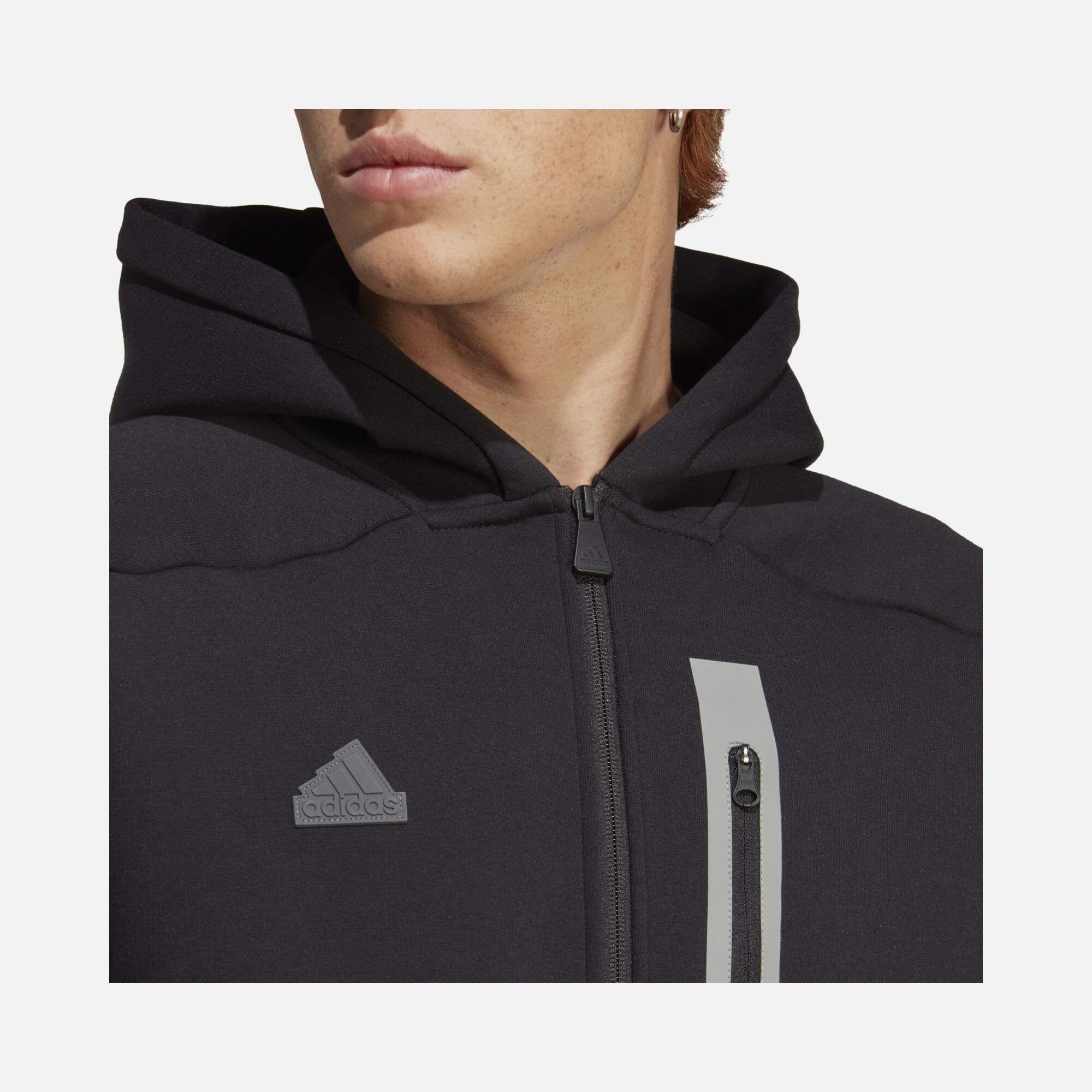 adidas Designed for Gameday Full-Zip Hoodie Training Erkek Sweatshirt