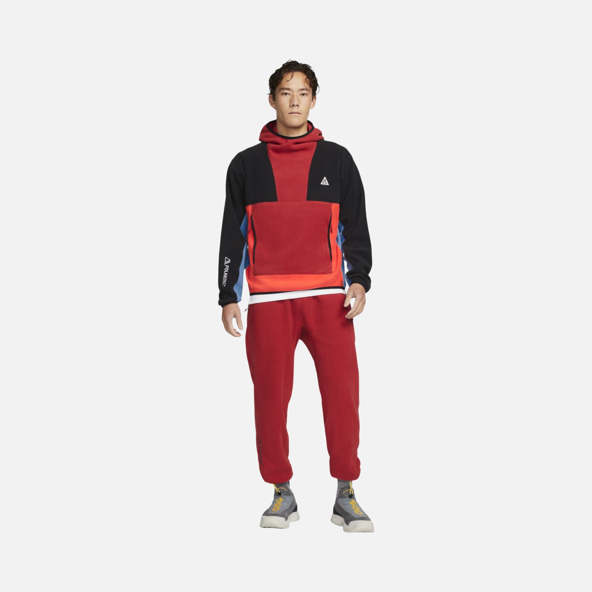 Nike ACG Polartec Therma-Fit ADV ''Wolf Tree'' Pullover Hoodie Erkek Sweatshirt