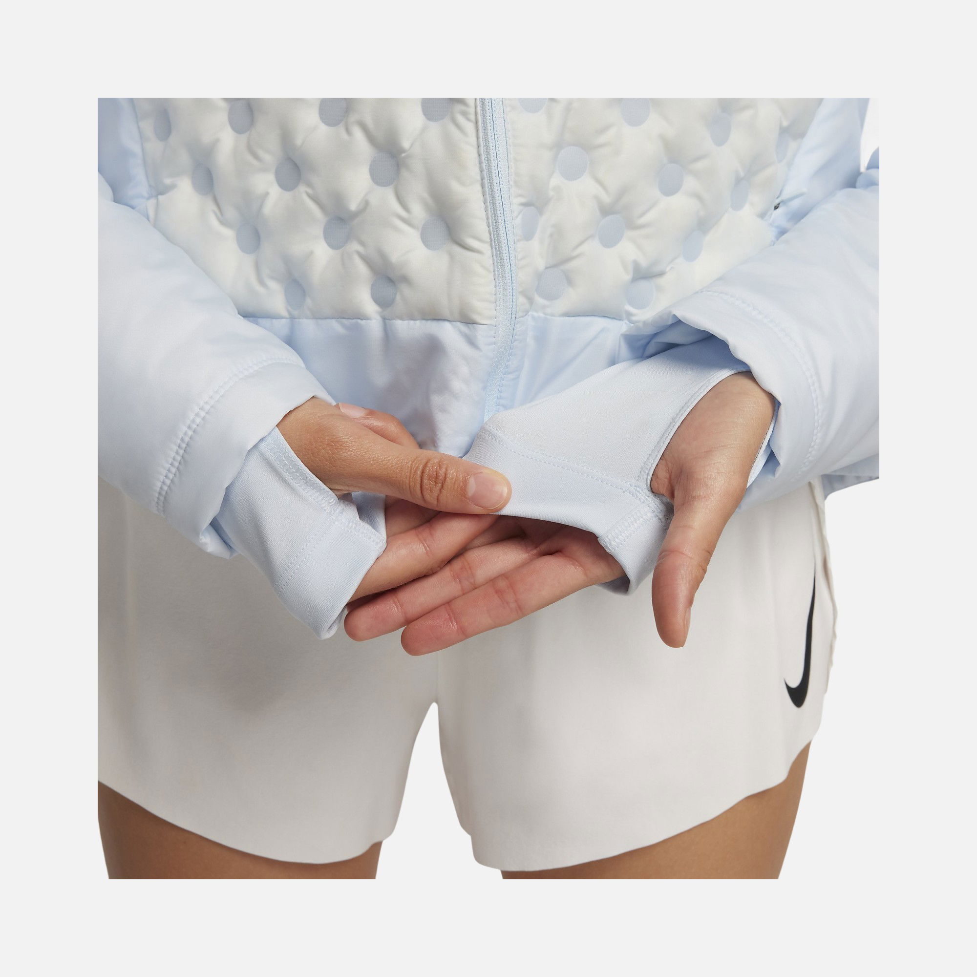 Nike Therma-Fit ADV Repel AeroLoft Running Full-Zip Hoodie Kadın Ceket