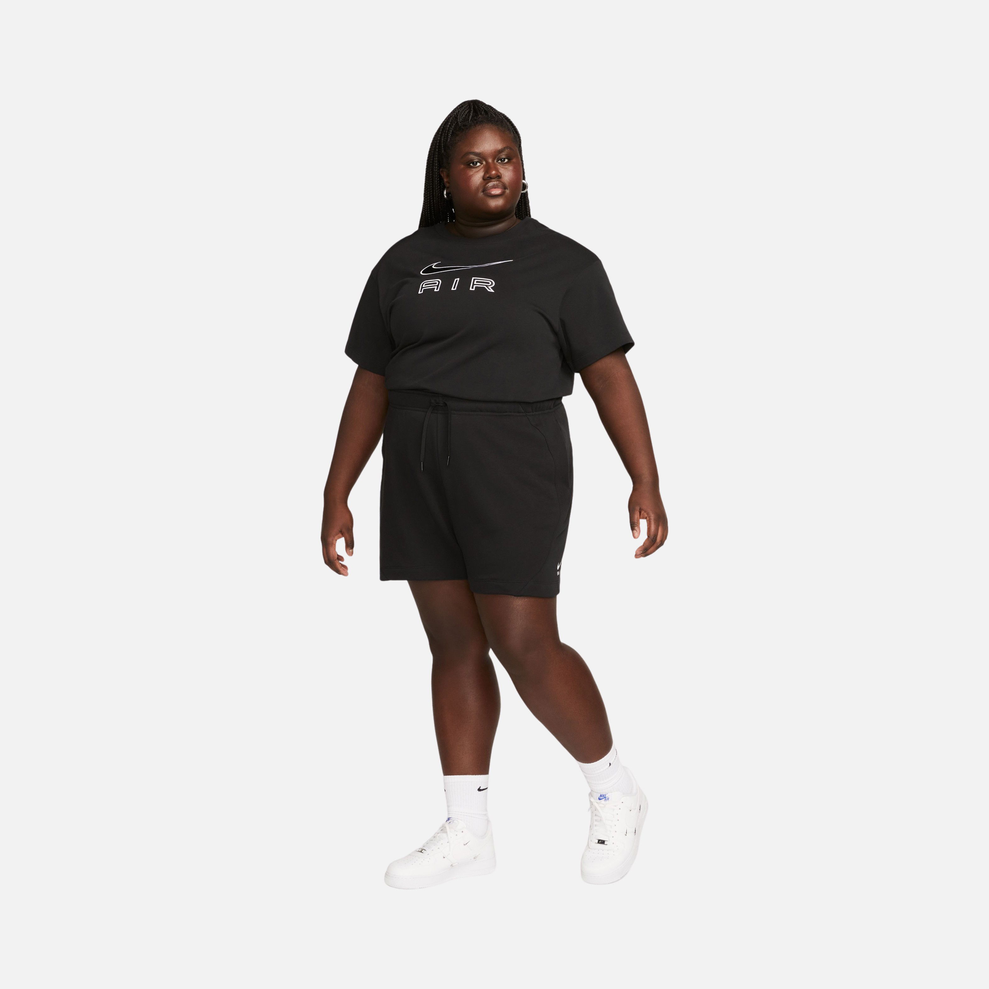 Nike Sportswear Air Fleece Mid-Rise Kadın Şort