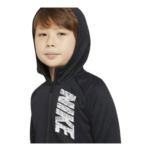 Nike Therma Full-Zip Graphic Training Hoodie (Boys') Çocuk Sweatshirt