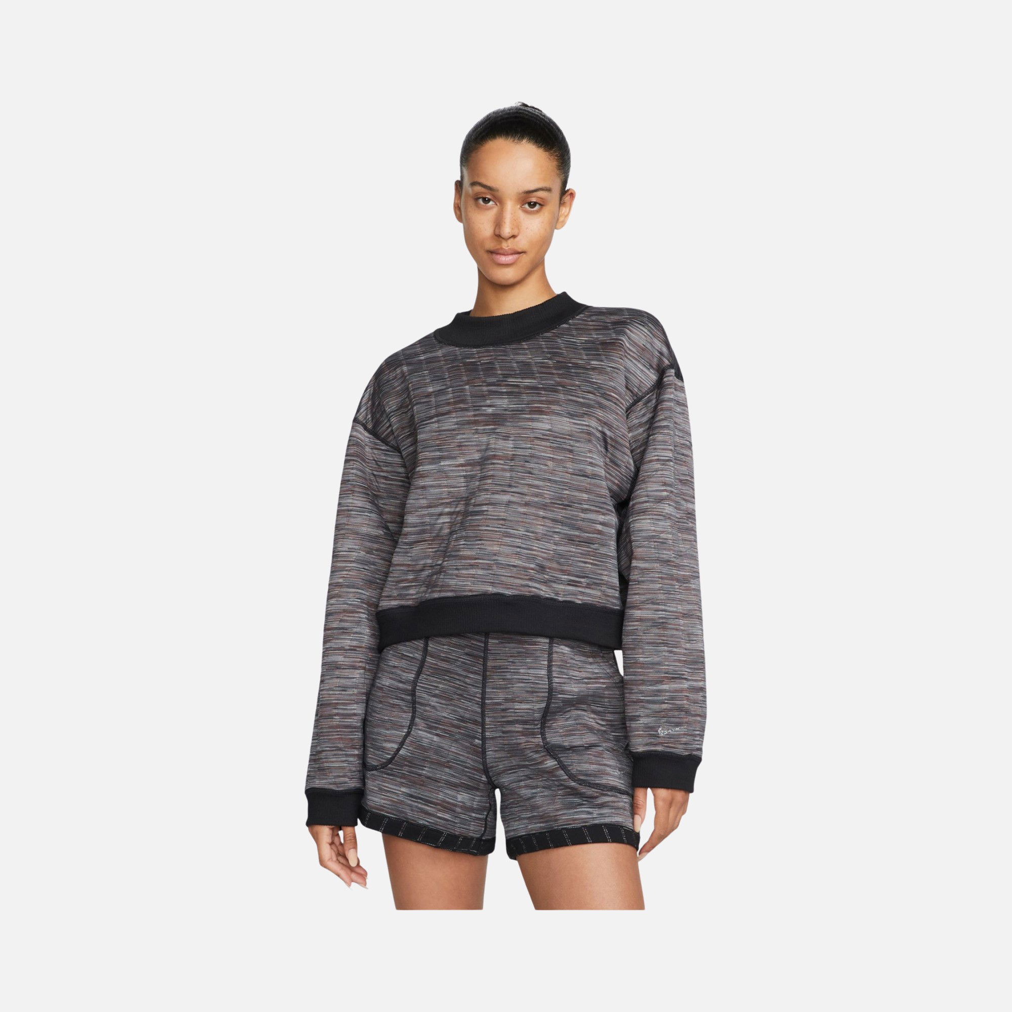 Nike Yoga Therma-Fit Luxe Crew-neck Training Kadın Sweatshirt