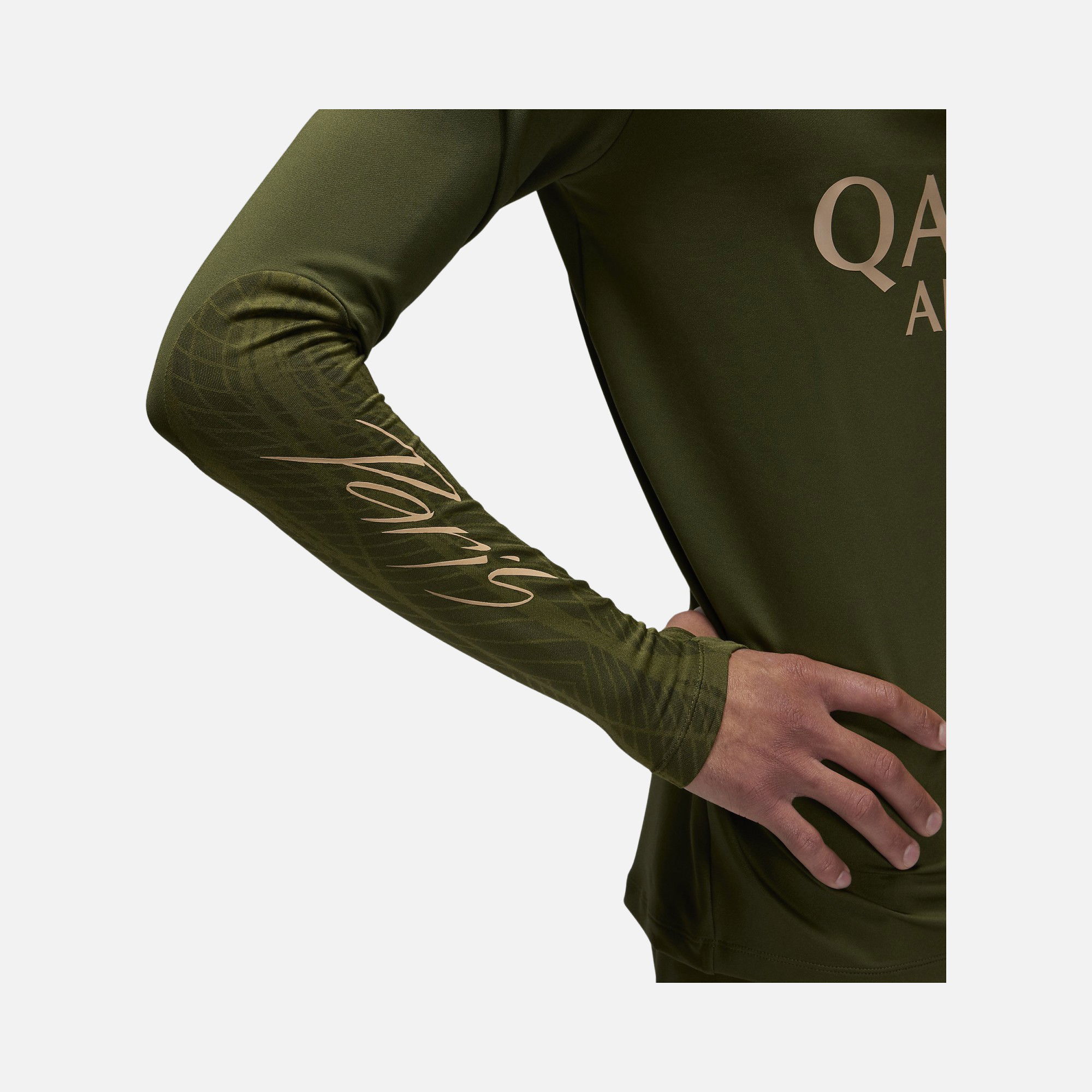 Nike Paris Saint-Germain Strike Fourth Jordan Dri-Fit Football Long-Sleeve Erkek Tişört