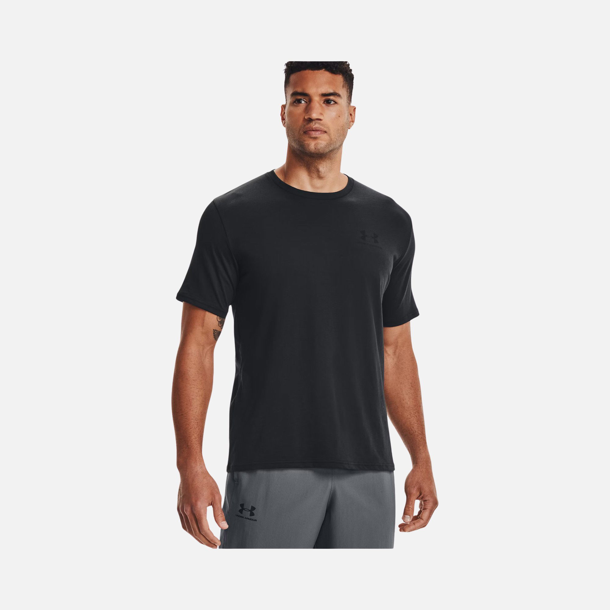 Under Armour Sportstyle Left Chest Training Short-Sleeve Erkek Tişört