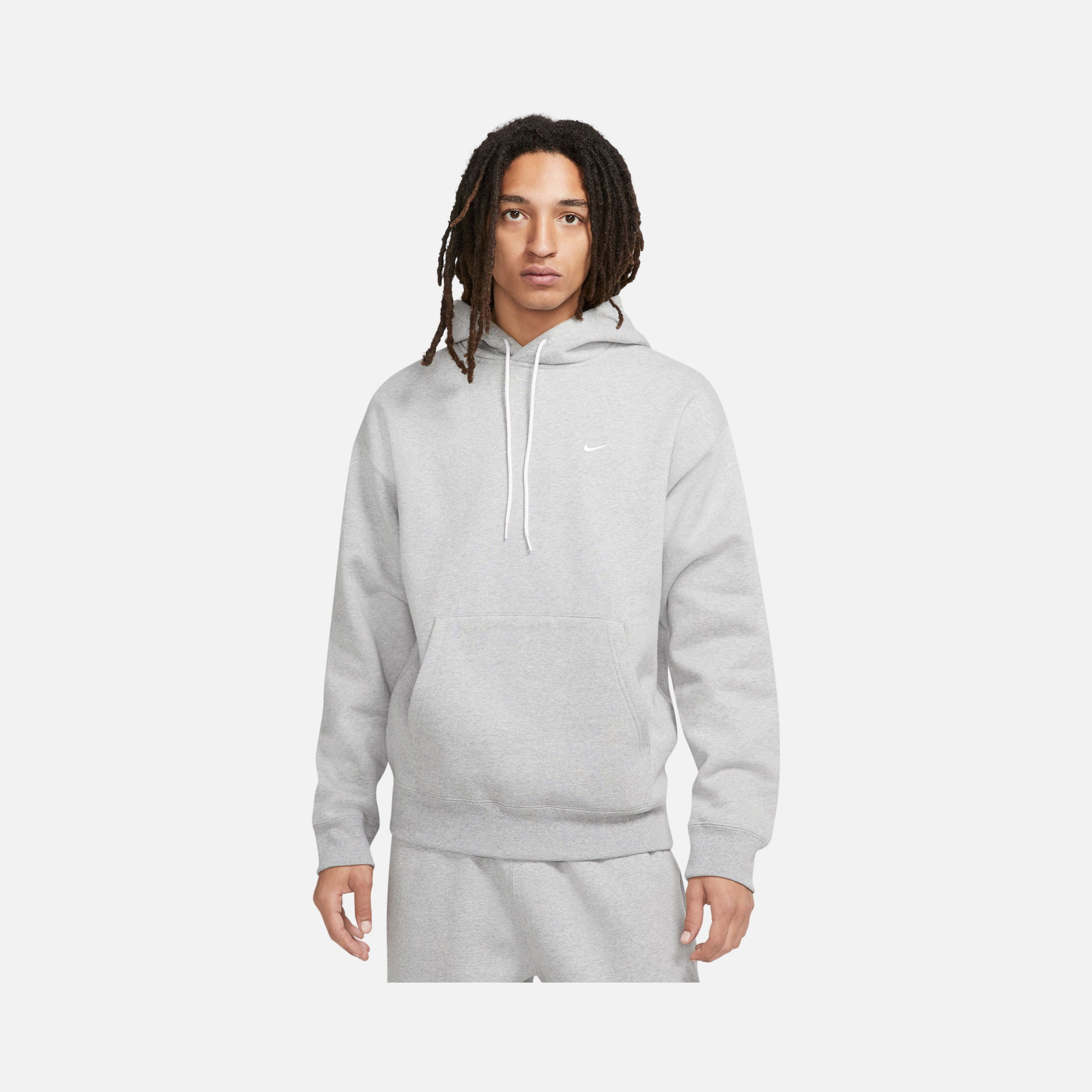 Nike Sportswear Solo Swoosh Fleece Heavyweight Hoodie Erkek Sweatshirt