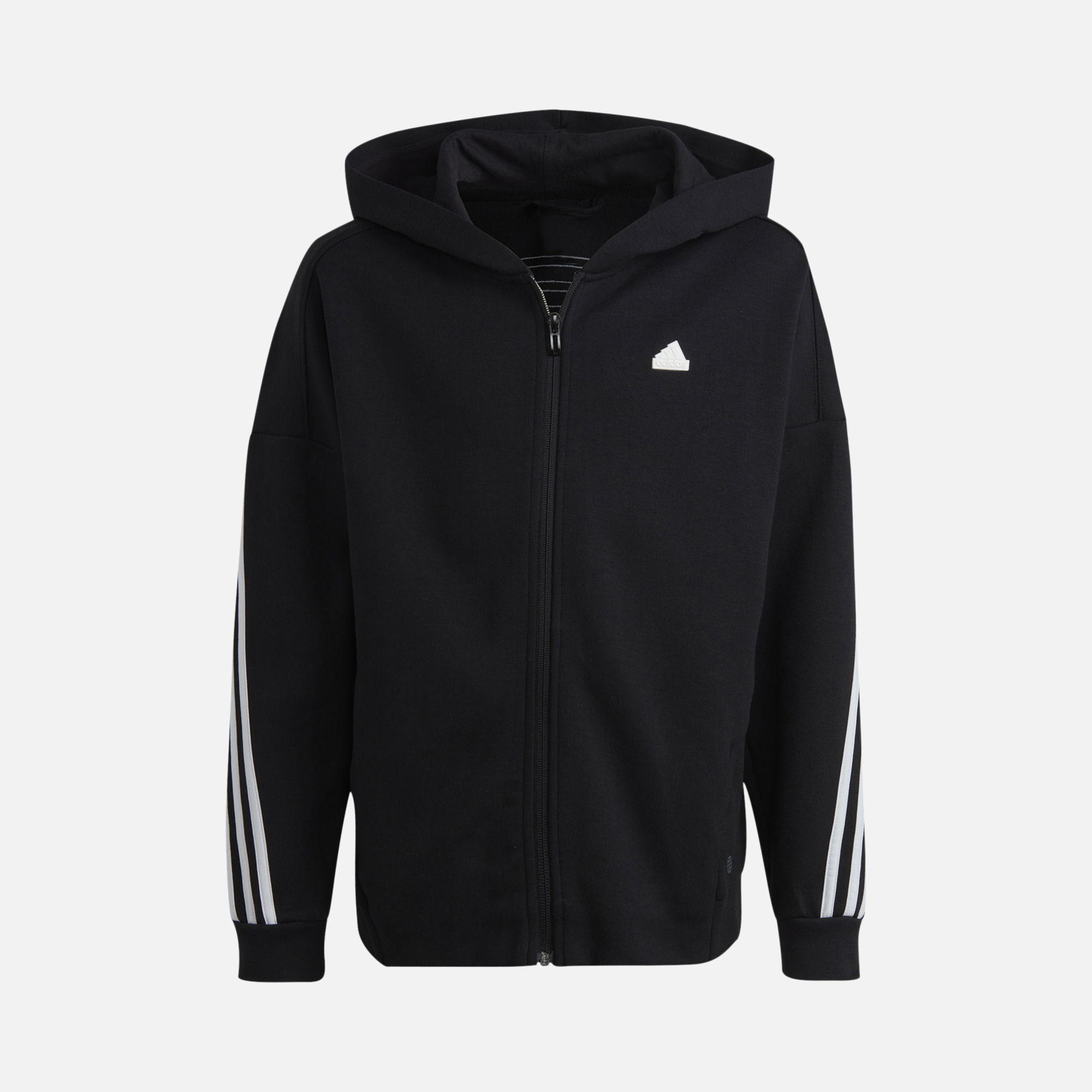 adidas Sportswear Future Icons 3-Stripes Full-Zip Hooded Çocuk Sweatshirt