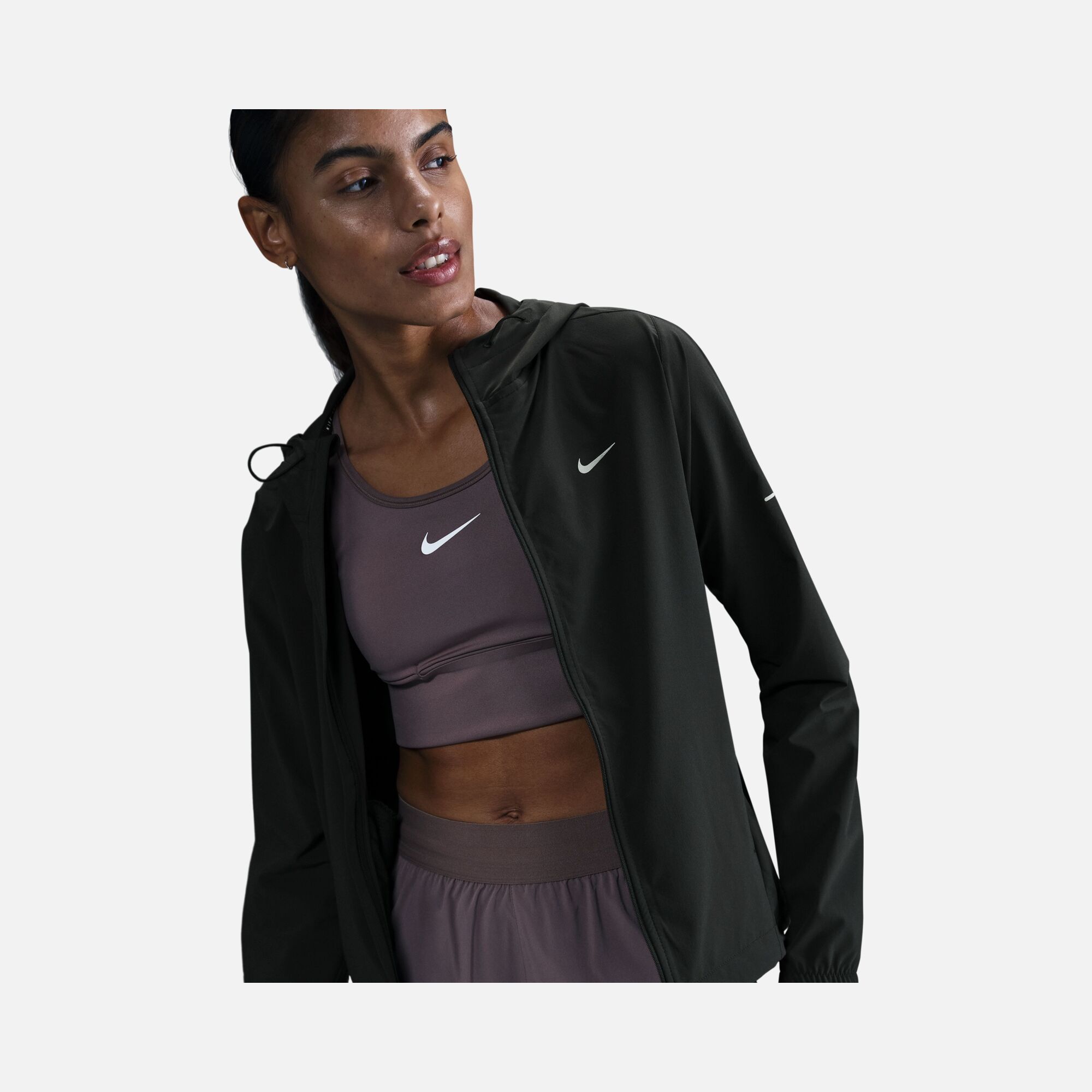 Nike Swift Repel Packable Running Full-Zip Hooded Kadın Ceket