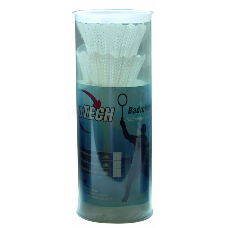 Protech FNS-BDMTOPPRT002 Plastic Material (In PVC Box 4 Pieces) Badmington Topu