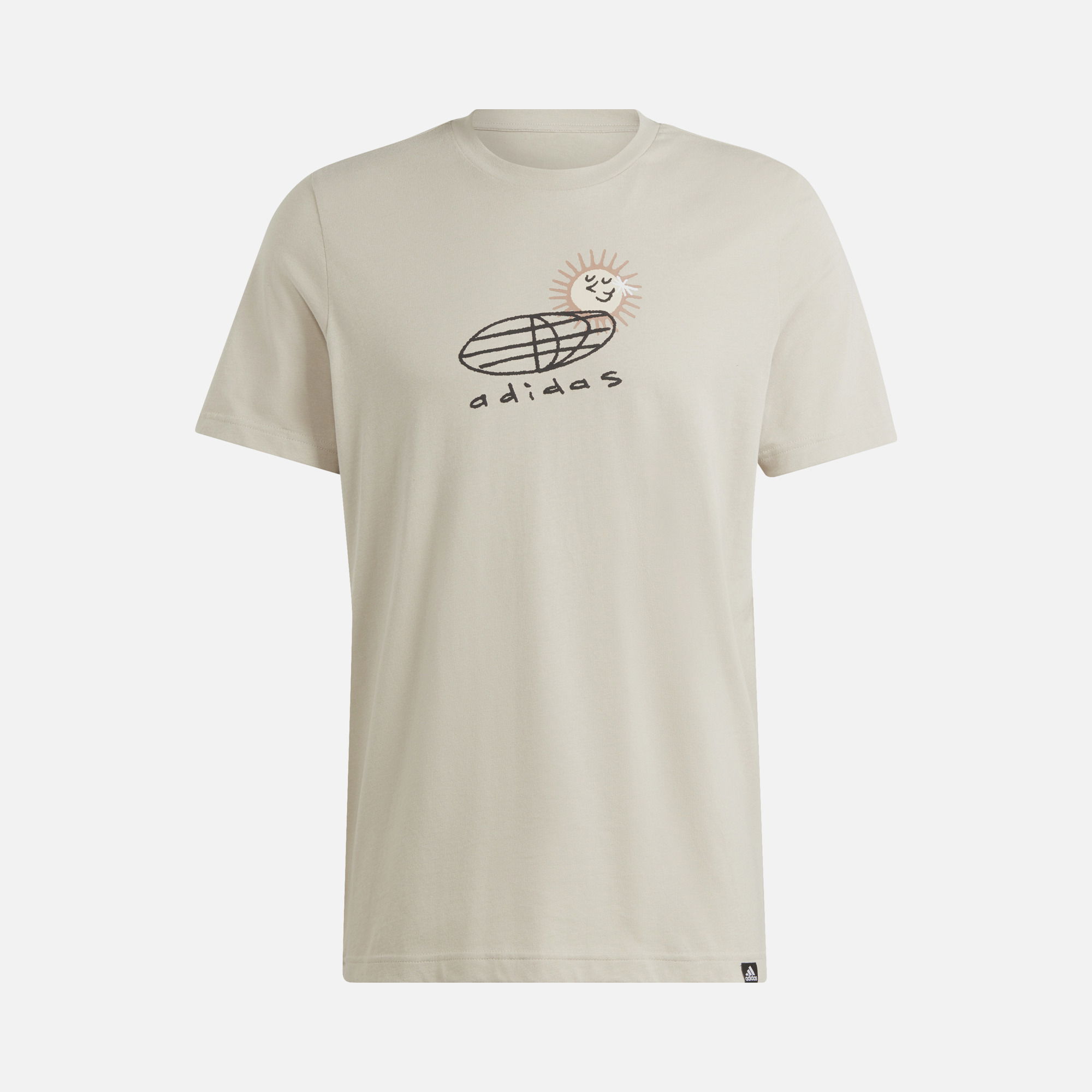 adidas Sportswear Elevated Doodle Puff Graphic Short-Sleeve Erkek Tişört