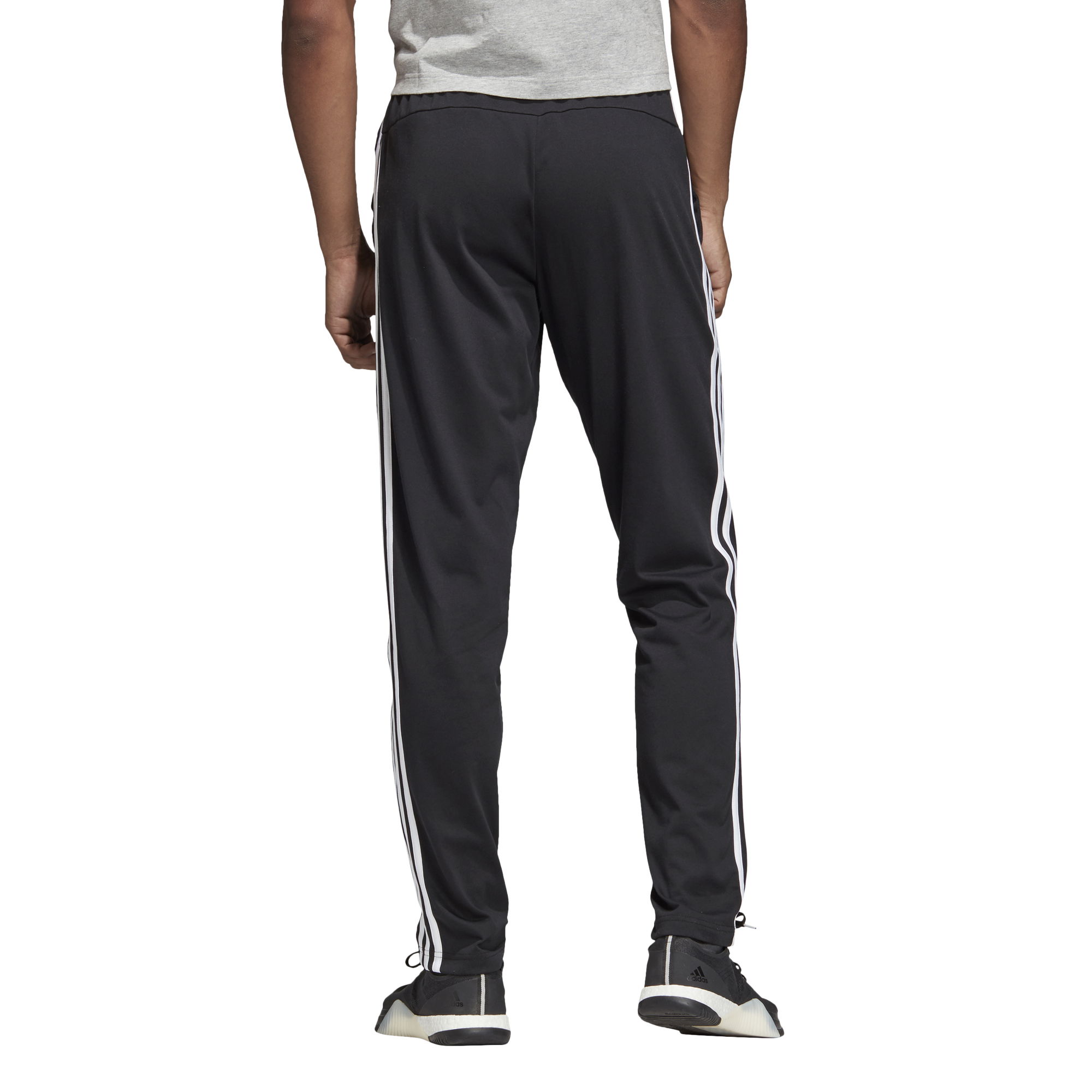 adidas Essentials 3-Stripes Tapered Open Hem Erkek Eşofman Altı