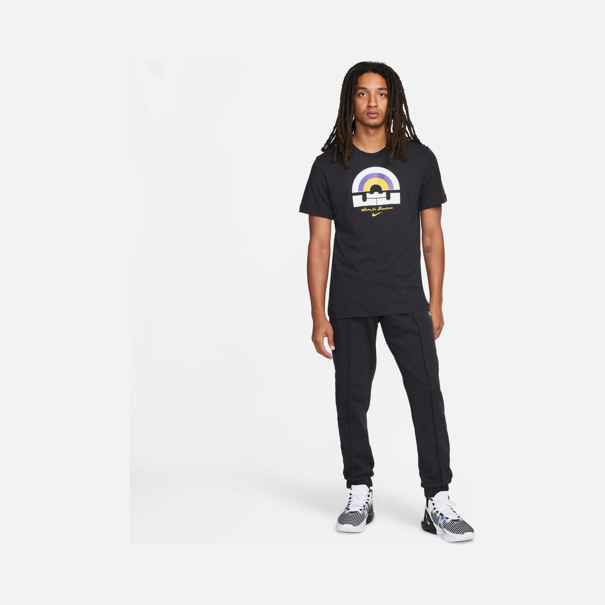 Nike Dri-Fit LeBron Basketball Short-Sleeve Erkek Tişört