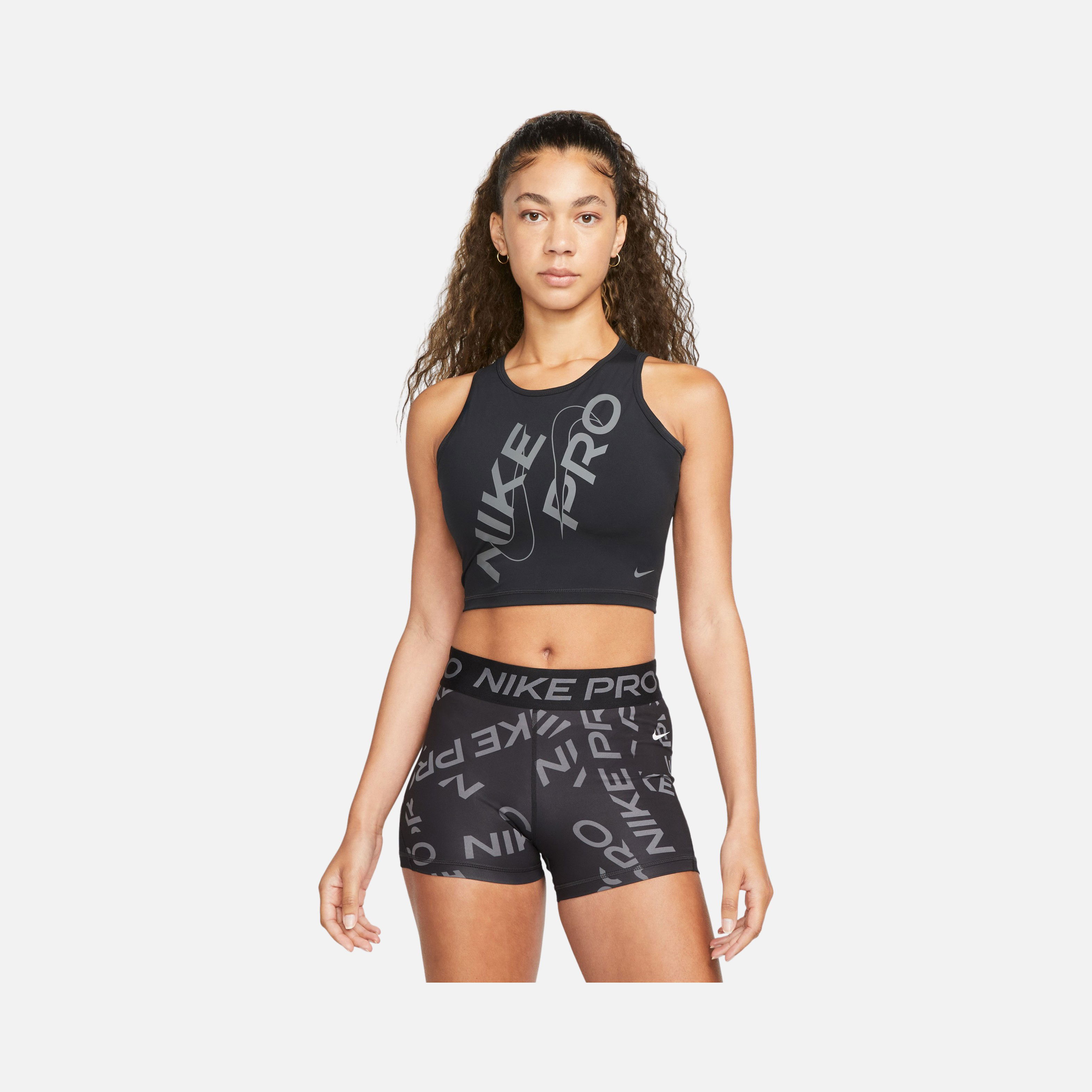 Nike Pro Dri-Fit Crop Graphics Training Kadın Atlet