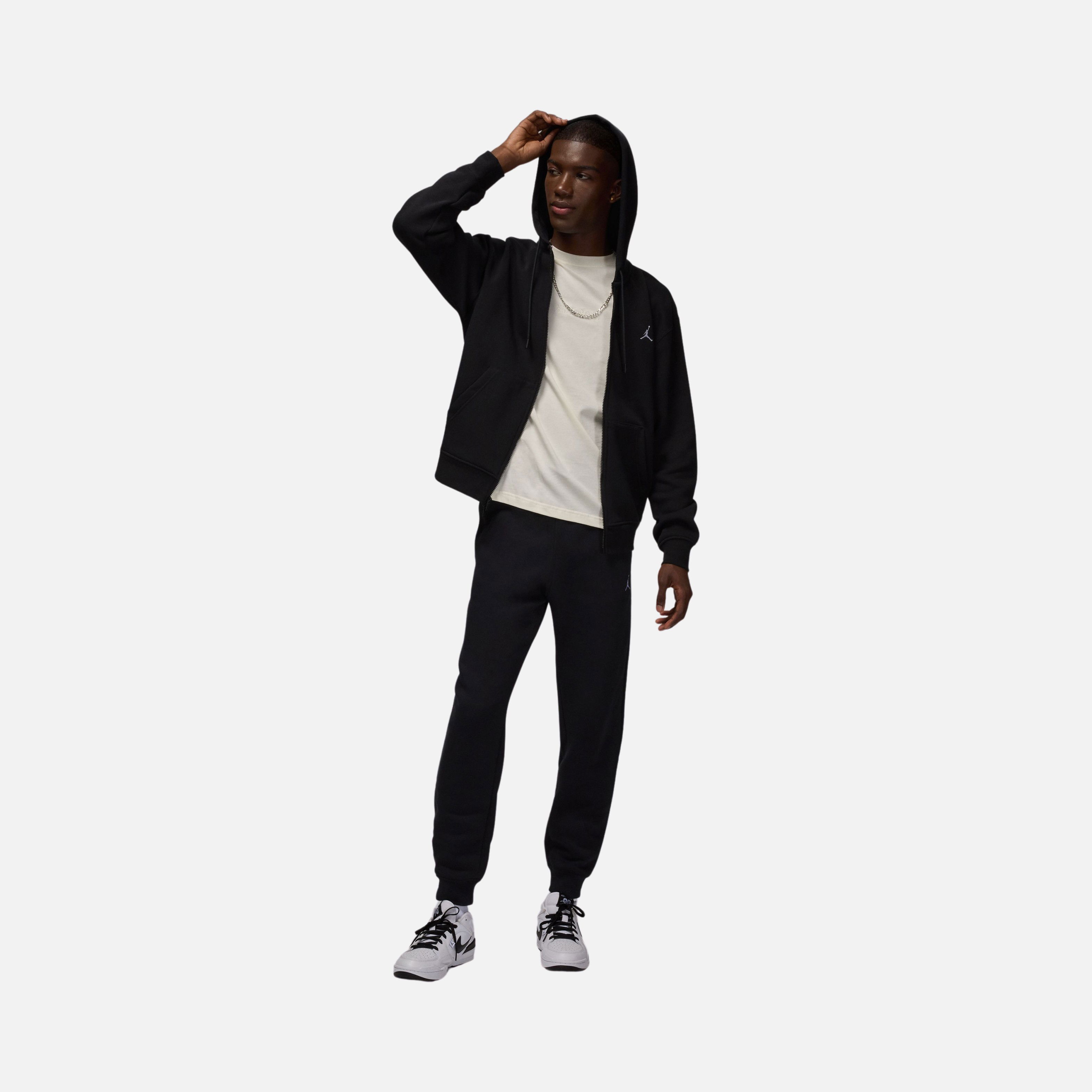 Nike Jordan Brooklyn Fleece Fz Hoodie Erkek Sweatshirt