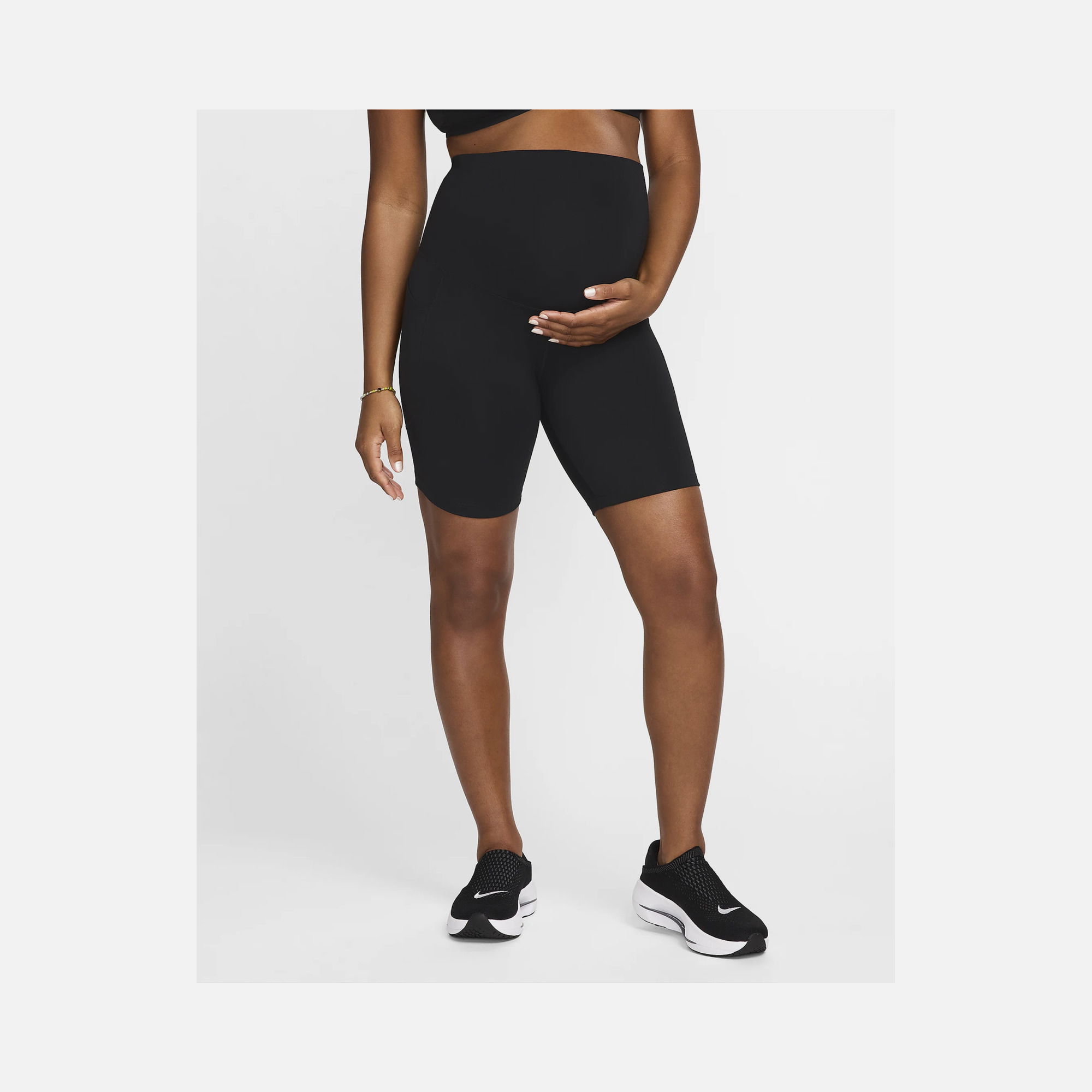 Nike One Dri-Fit High-Waisted 8" Biker With Pockets Training (Maternity) Kadın Şort