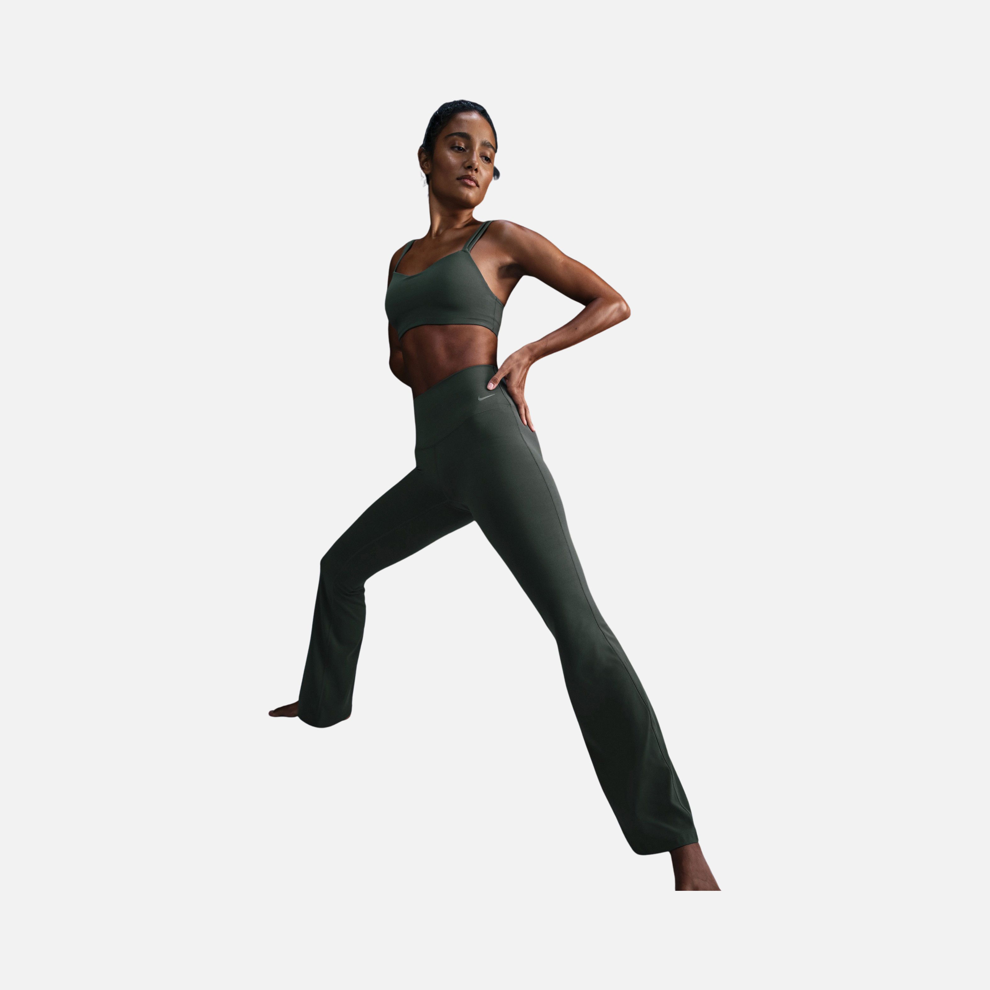 Nike Dri-Fit Zenvy High-Waisted Flared Leg Training Kadın Tayt